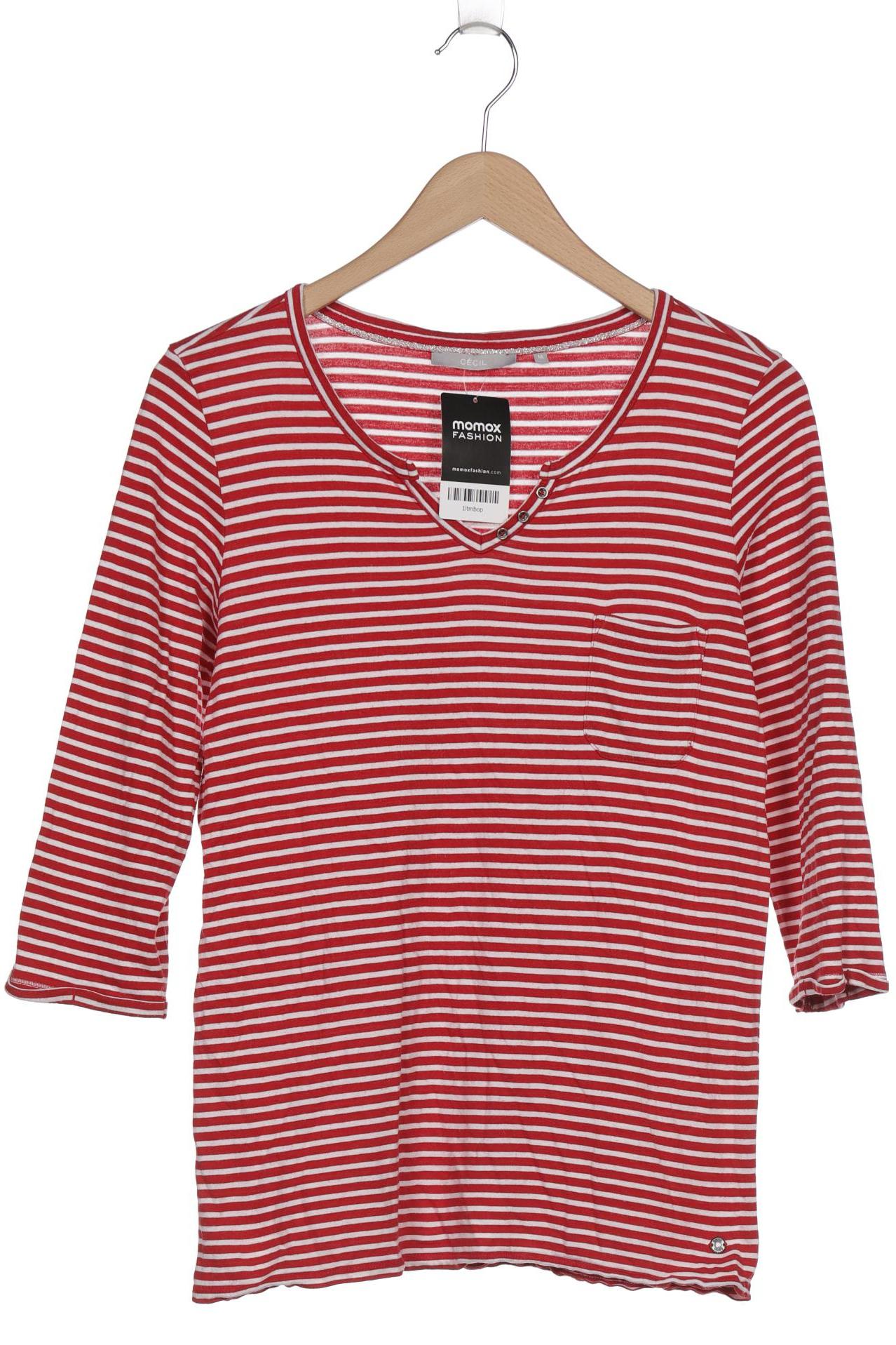 

Cecil Damen Langarmshirt, rot, Gr. 38