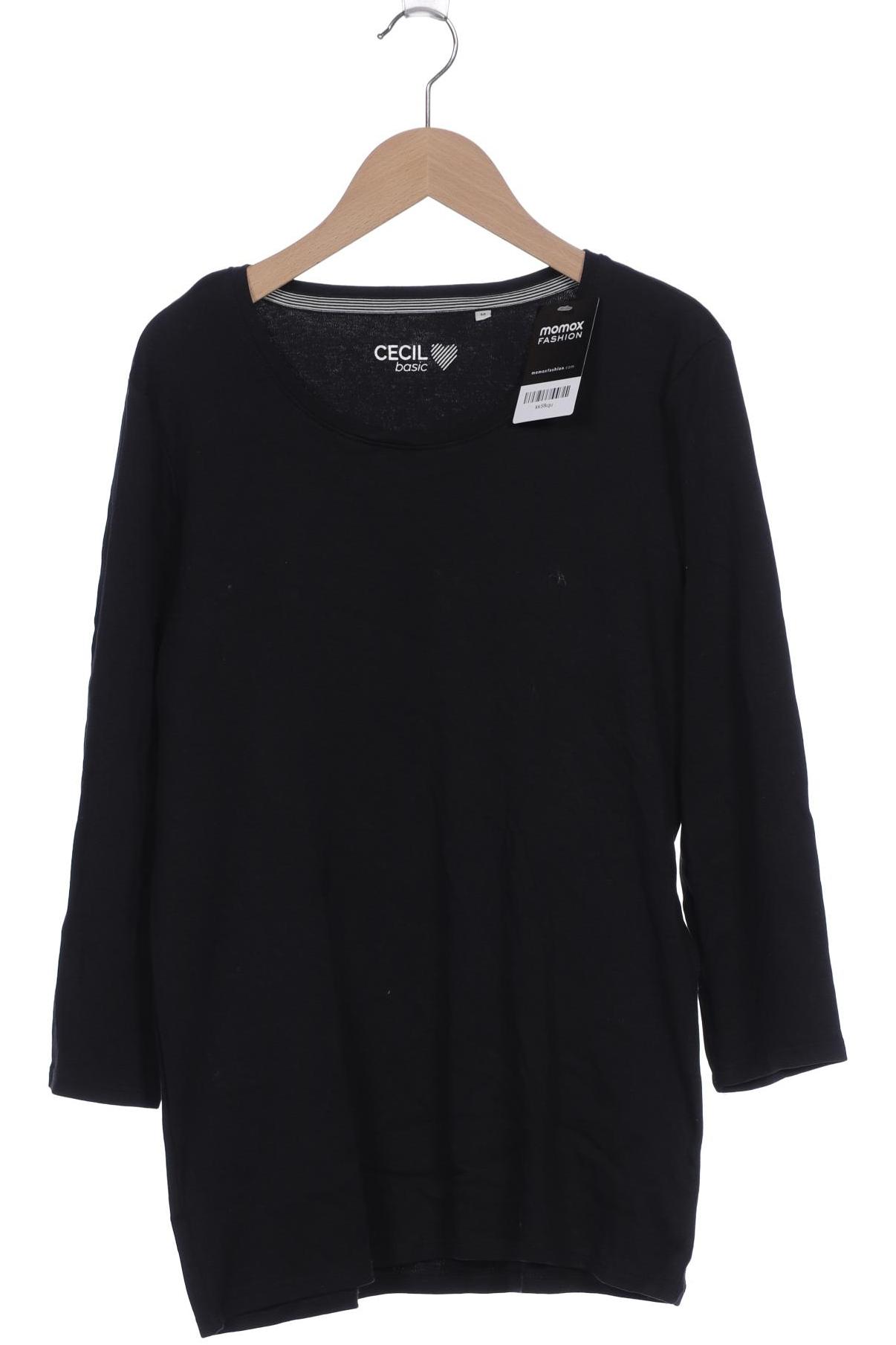 

CECIL Damen Langarmshirt, schwarz