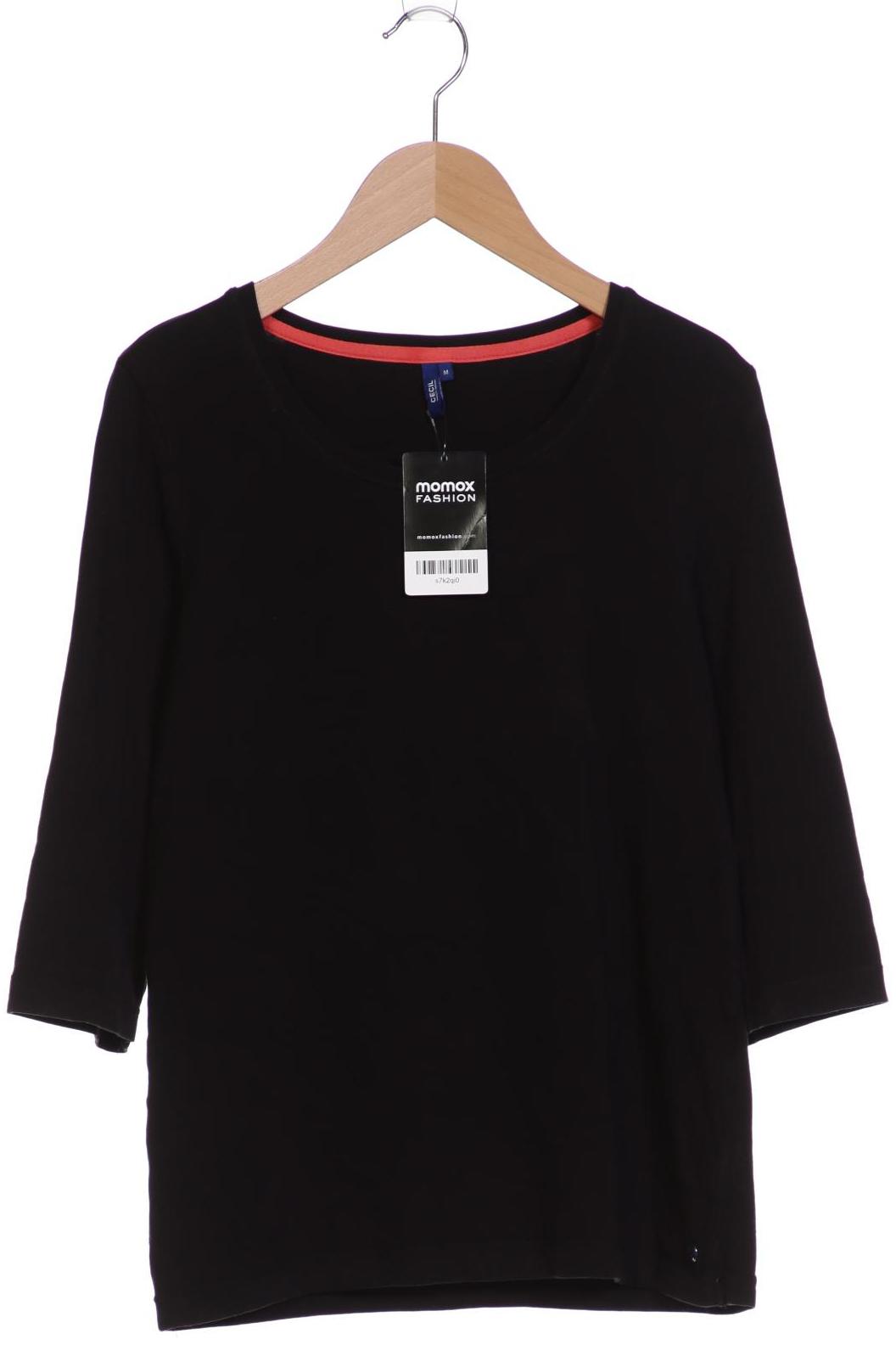 

CECIL Damen Langarmshirt, schwarz