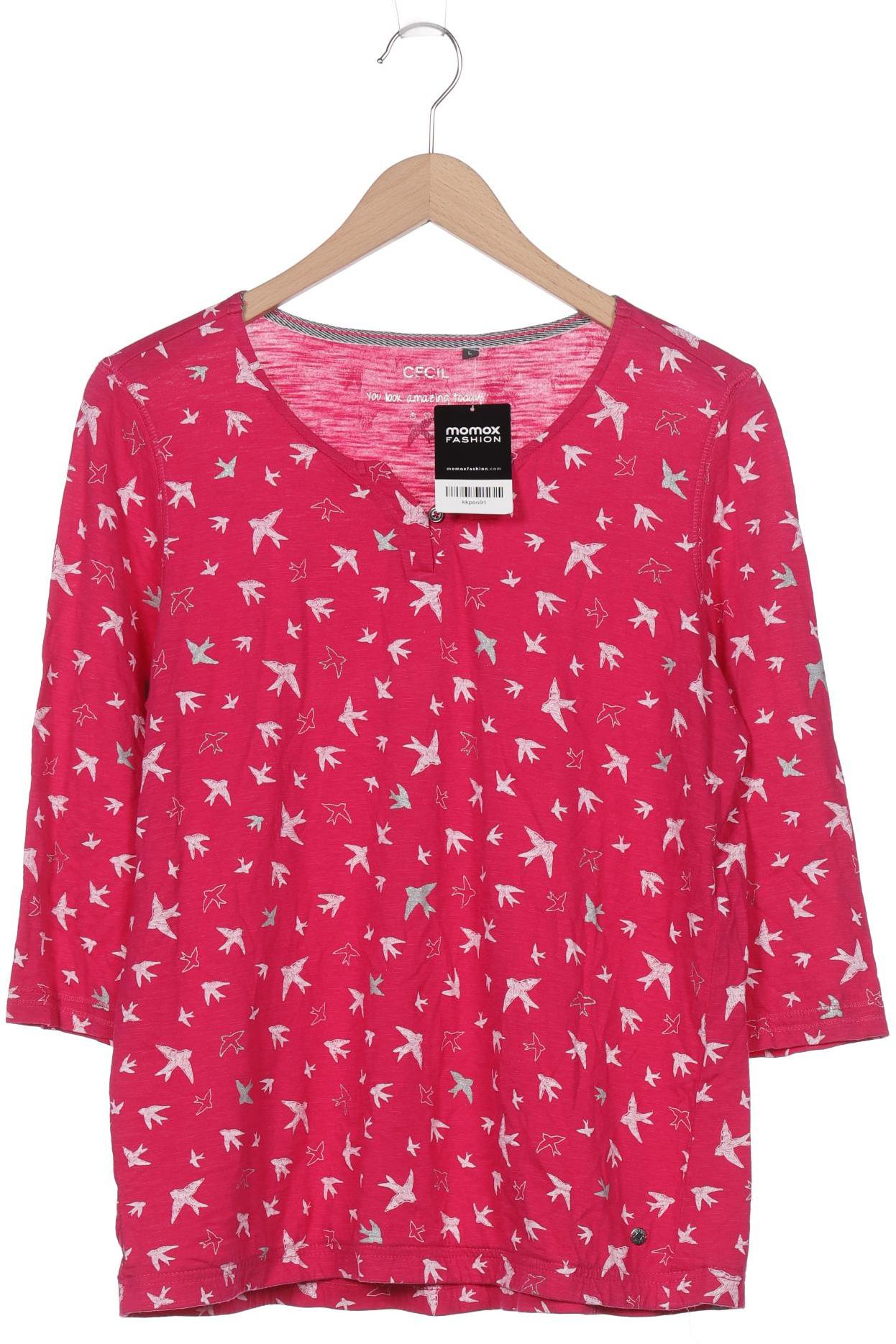 

CECIL Damen Langarmshirt, pink