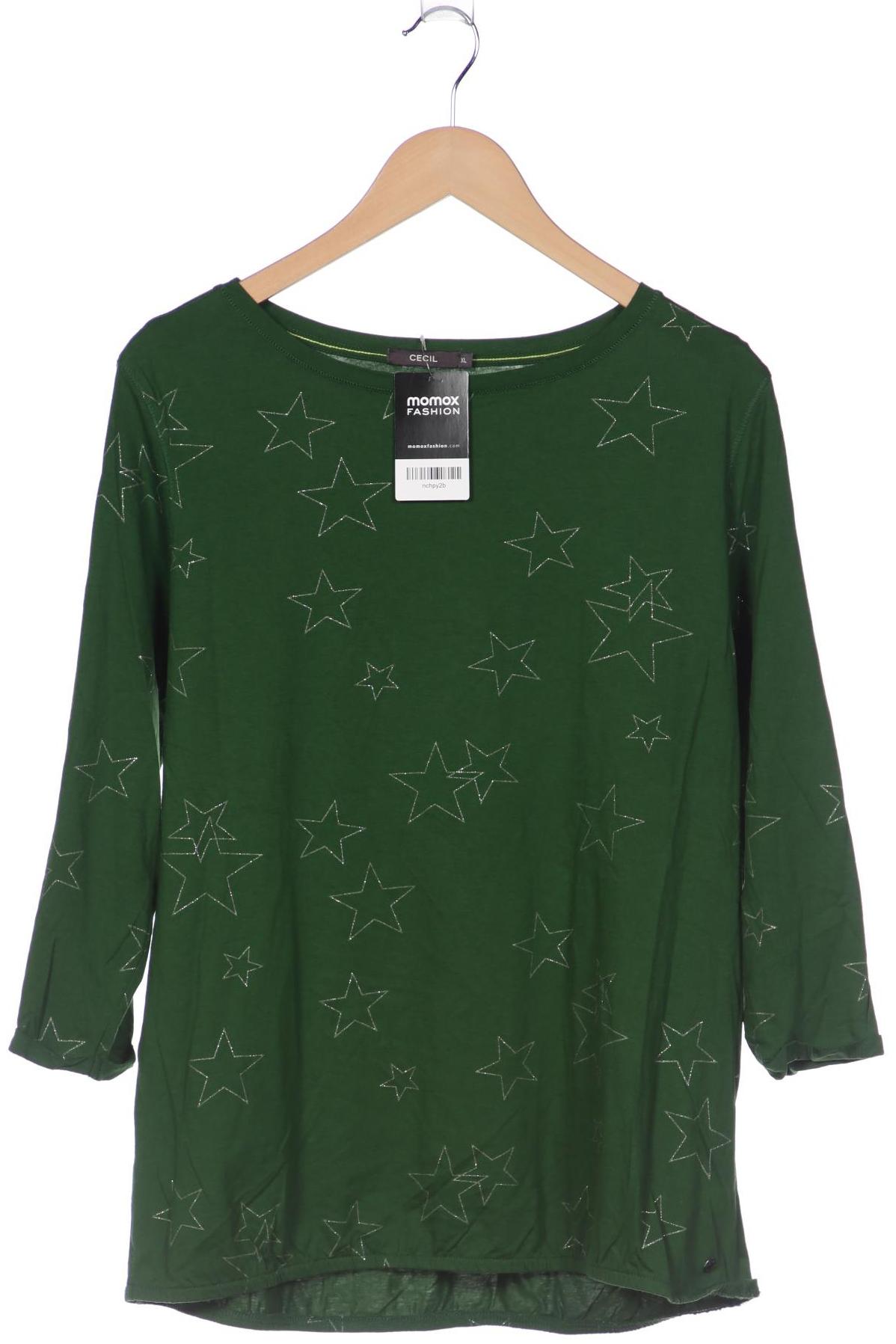 

CECIL Damen Langarmshirt, grün