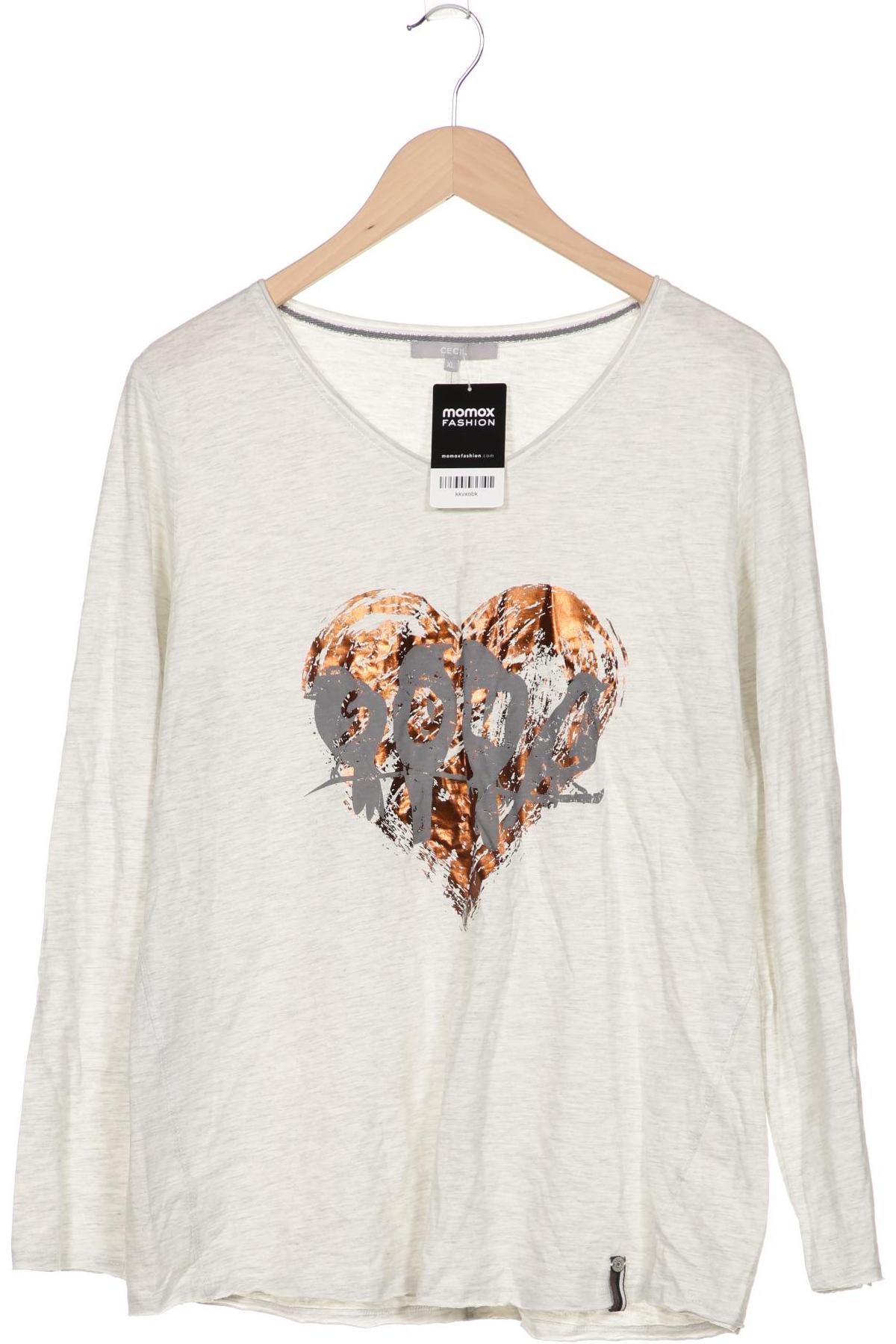 

CECIL Damen Langarmshirt, grau
