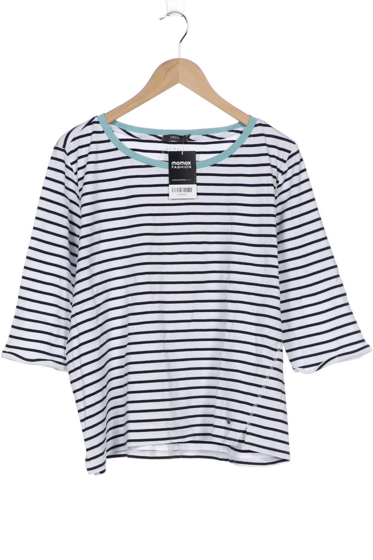 

Cecil Damen Langarmshirt, weiß, Gr. 42