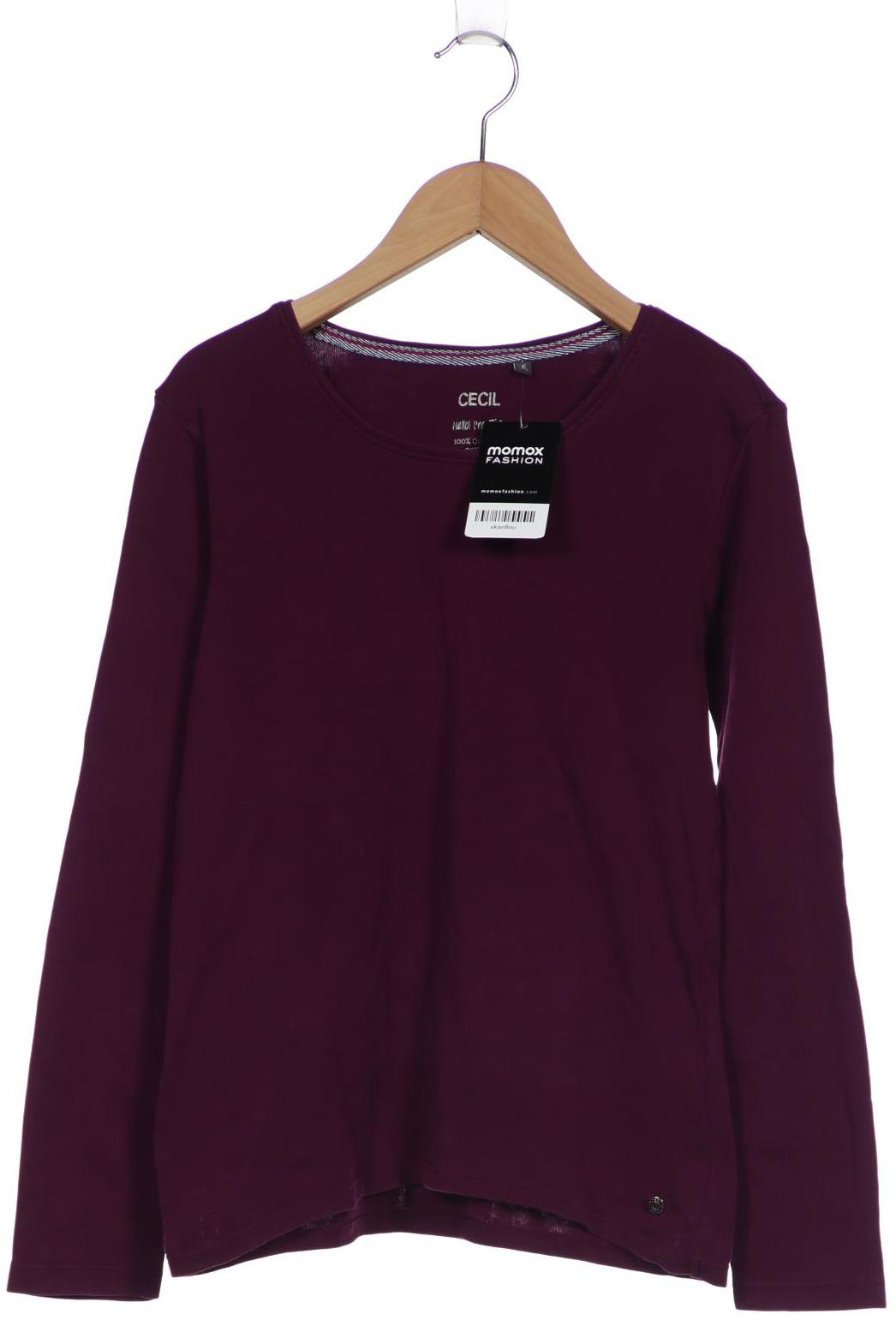 

Cecil Damen Langarmshirt, bordeaux, Gr. 36