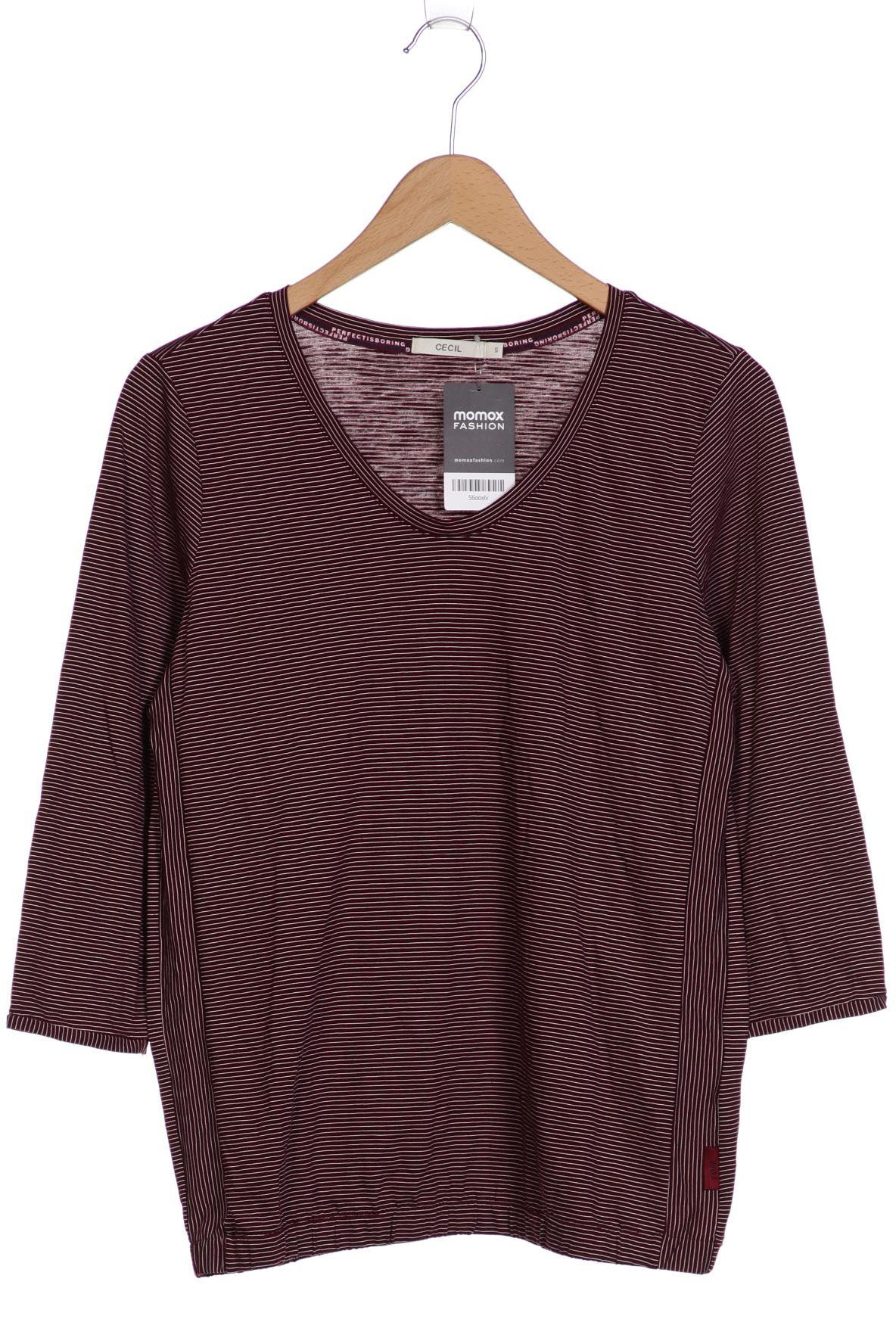 

CECIL Damen Langarmshirt, bordeaux