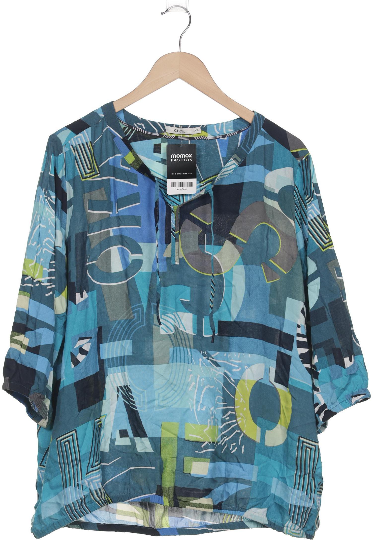

Cecil Damen Langarmshirt, blau, Gr. 46