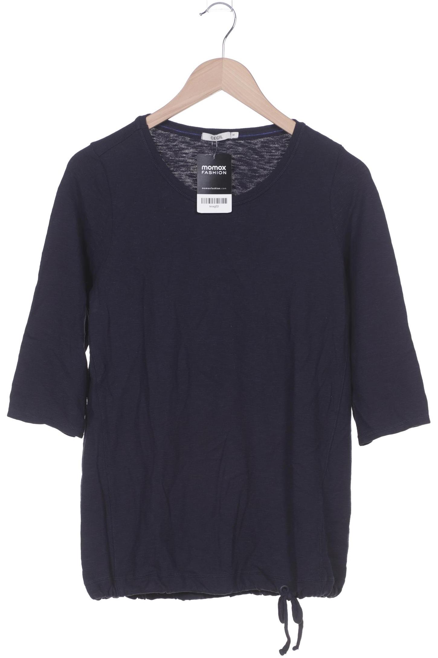

Cecil Damen Langarmshirt, marineblau, Gr. 38