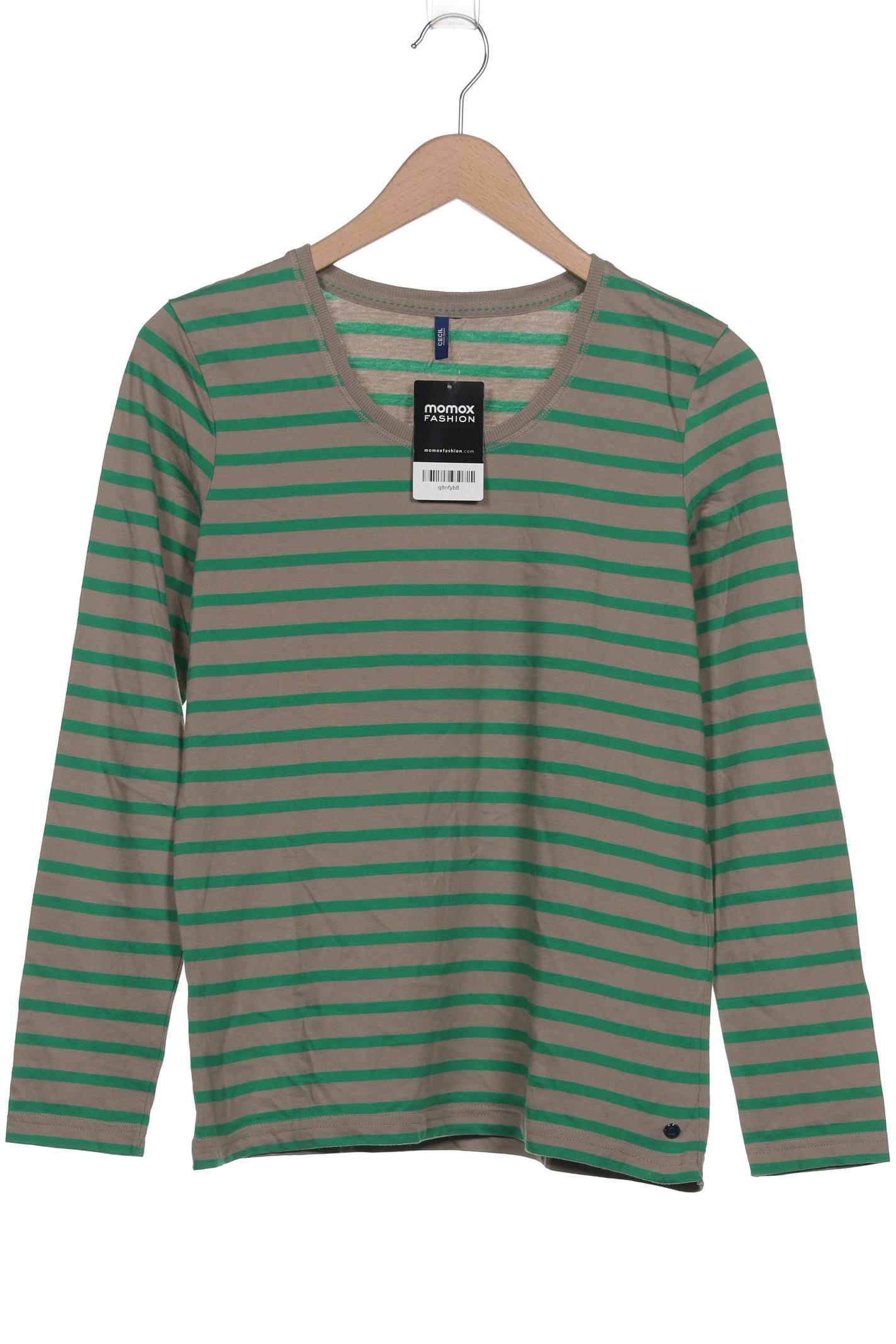 

Cecil Damen Langarmshirt, braun, Gr. 36