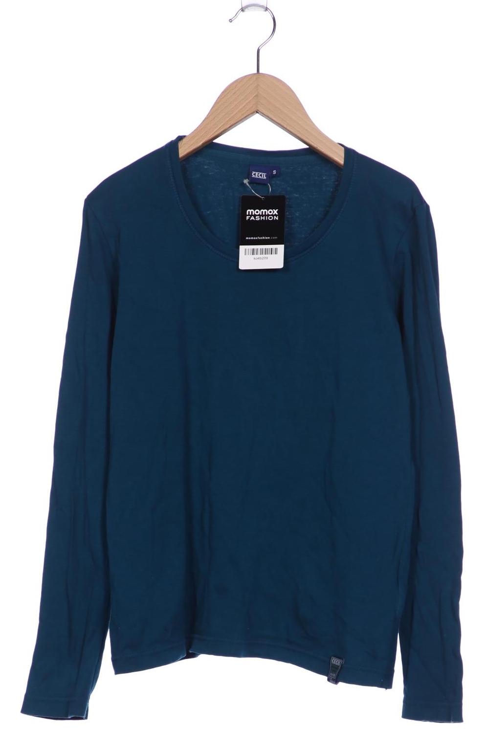 

Cecil Damen Langarmshirt, marineblau, Gr. 36
