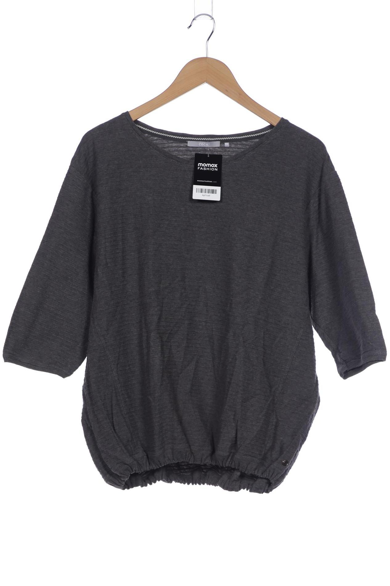 

Cecil Damen Langarmshirt, grau, Gr. 46