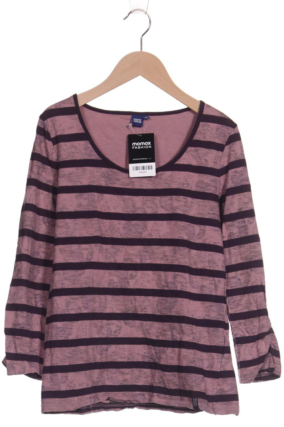 

Cecil Damen Langarmshirt, pink, Gr. 38