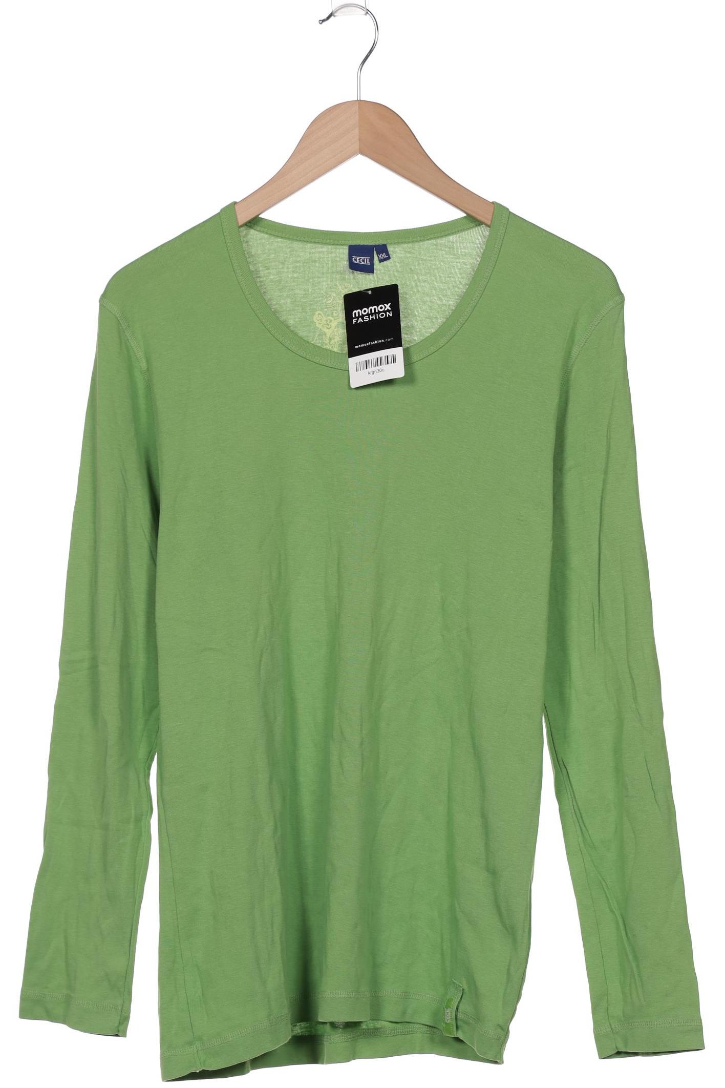

CECIL Damen Langarmshirt, grün