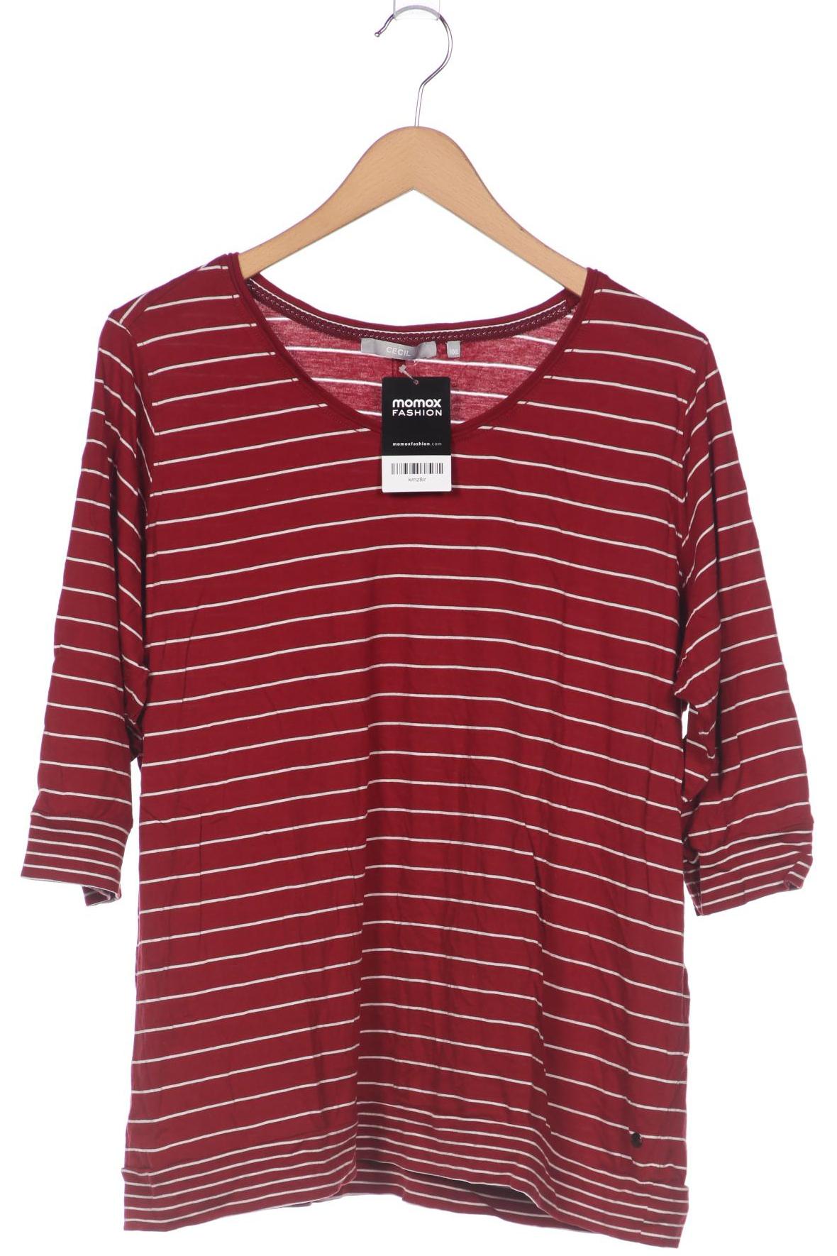 

Cecil Damen Langarmshirt, rot, Gr. 46