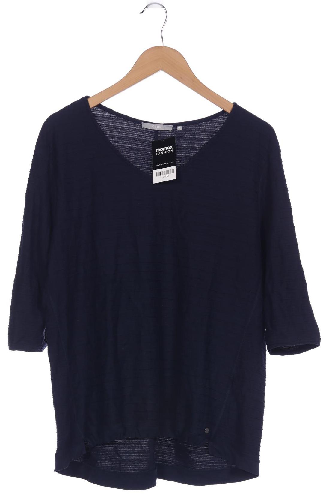 

Cecil Damen Langarmshirt, marineblau, Gr. 44