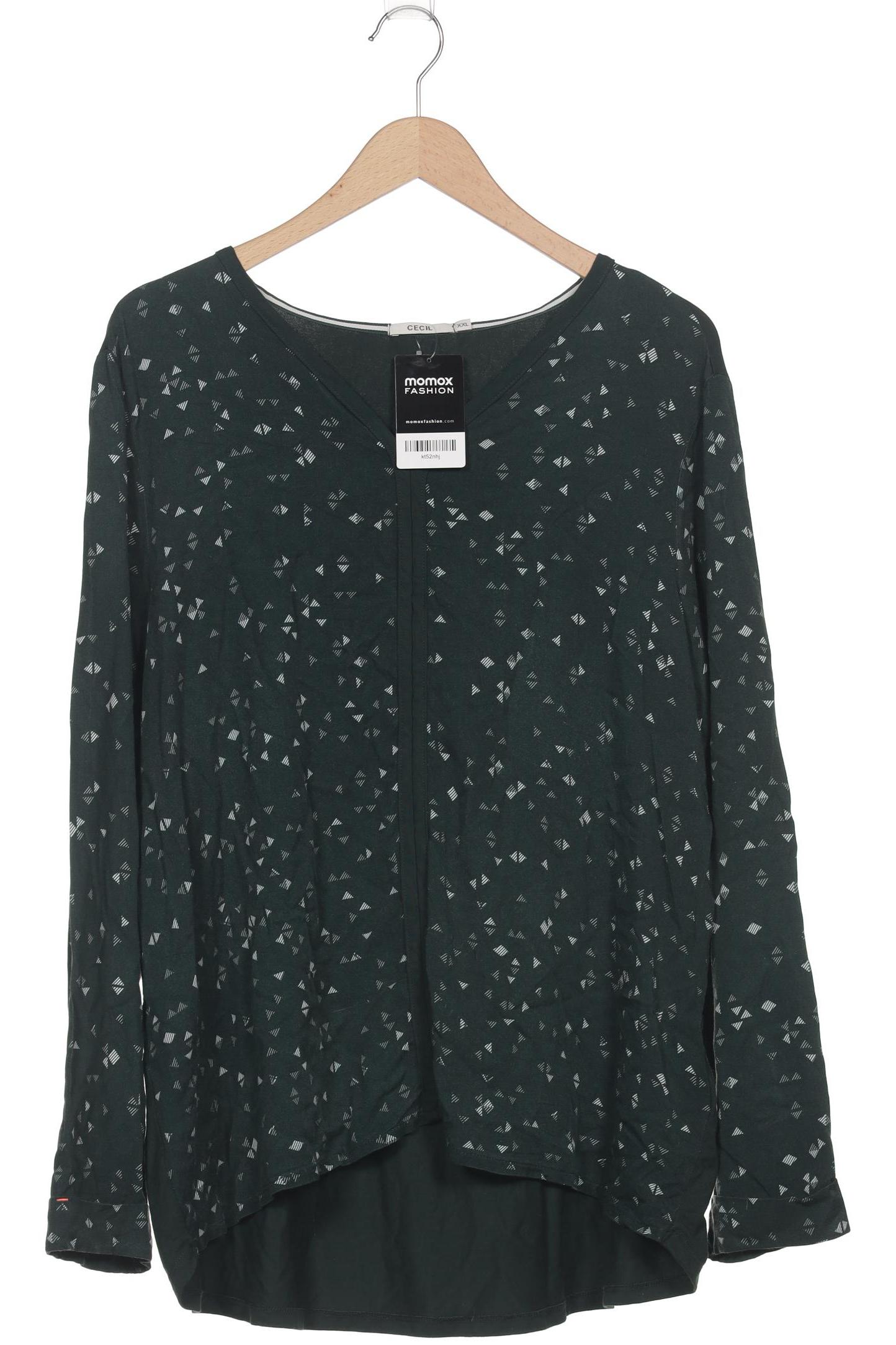 

Cecil Damen Langarmshirt, grün, Gr. 46