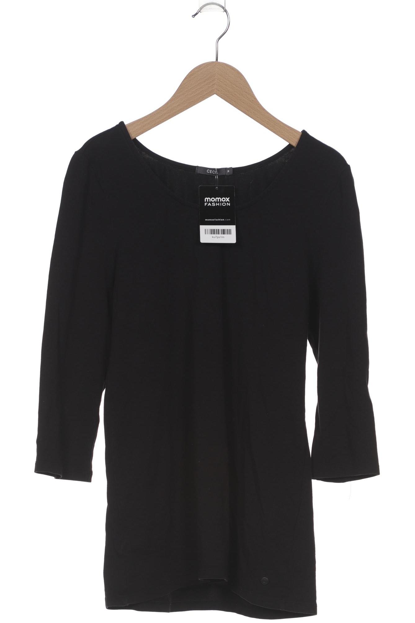 

Cecil Damen Langarmshirt, schwarz, Gr. 38