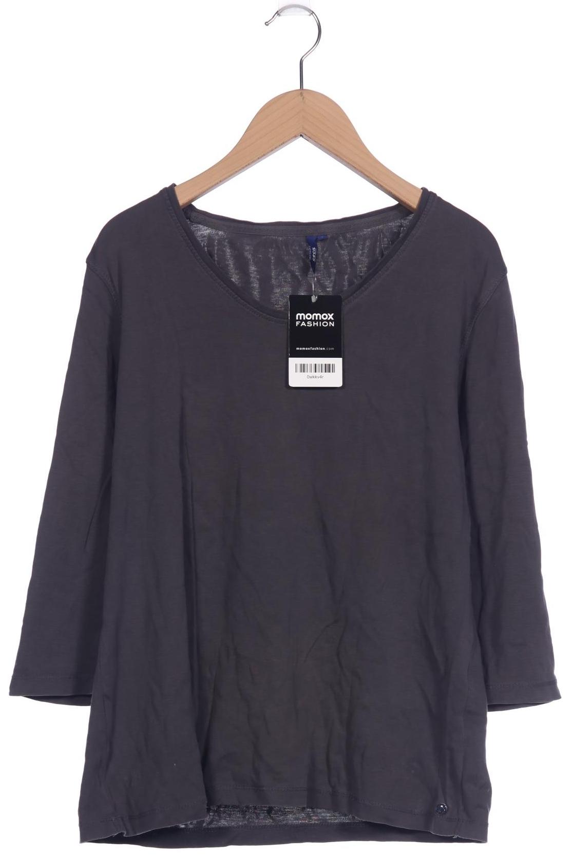 

Cecil Damen Langarmshirt, grau, Gr. 42