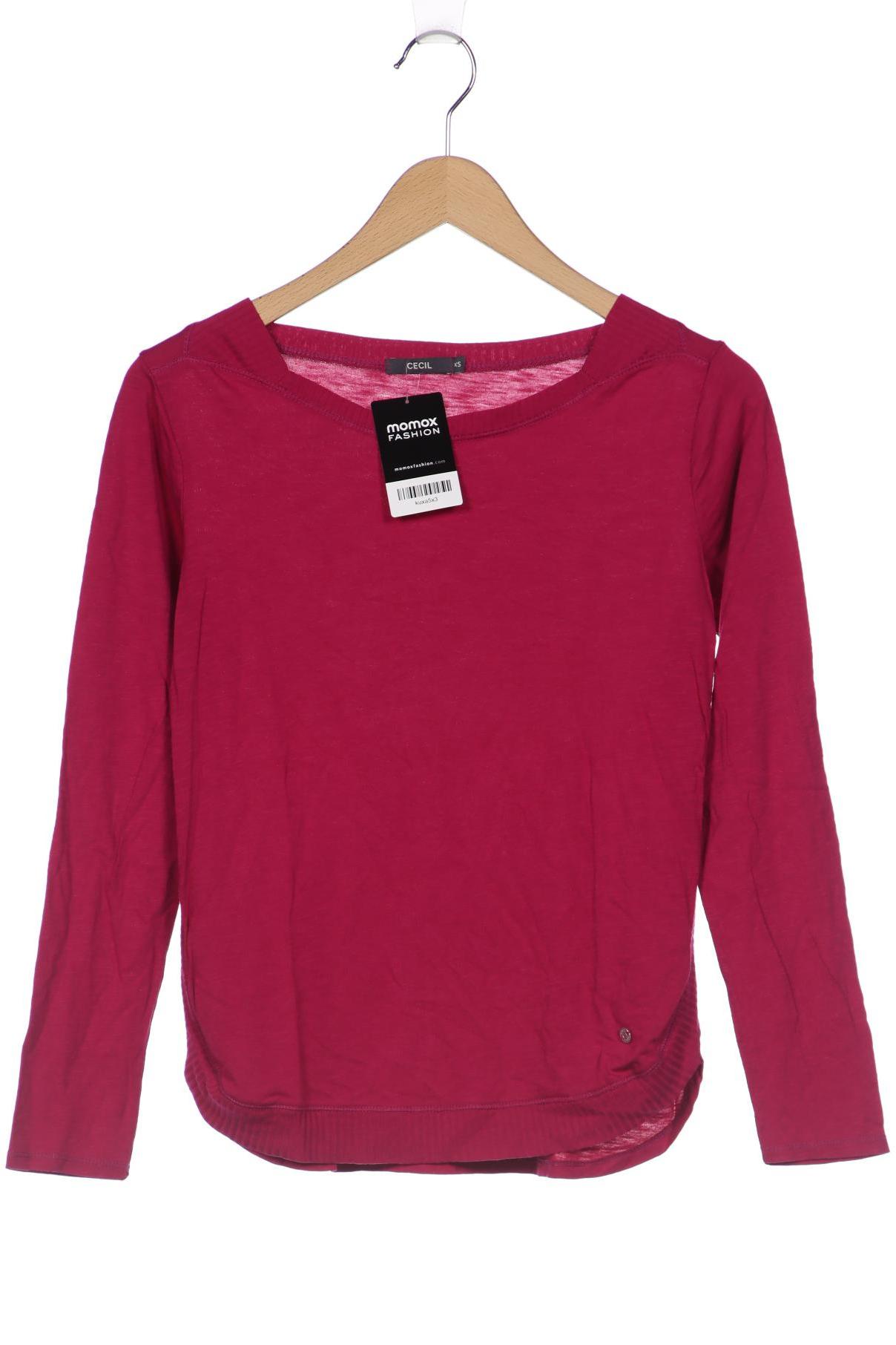 

CECIL Damen Langarmshirt, pink