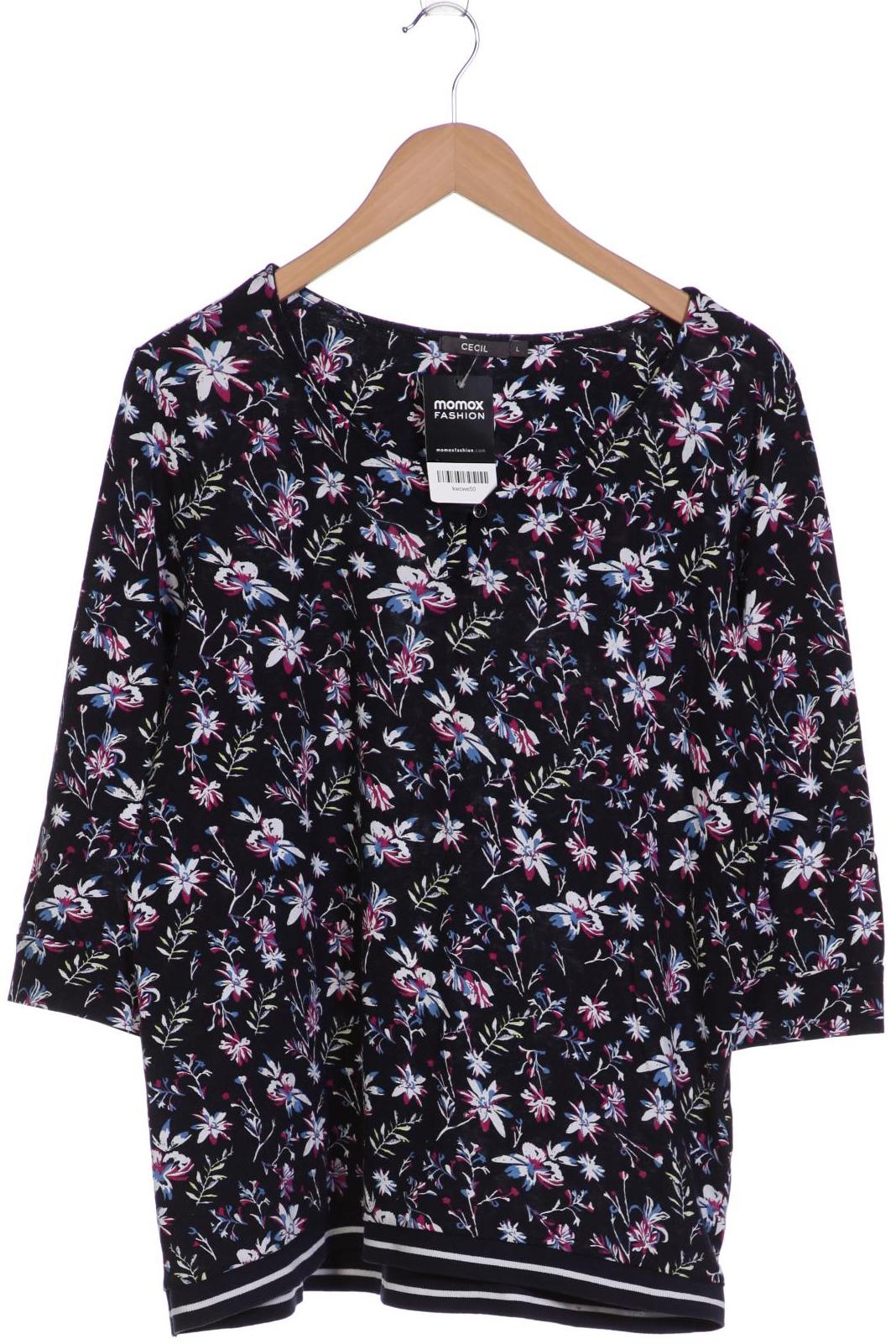 

CECIL Damen Langarmshirt, marineblau