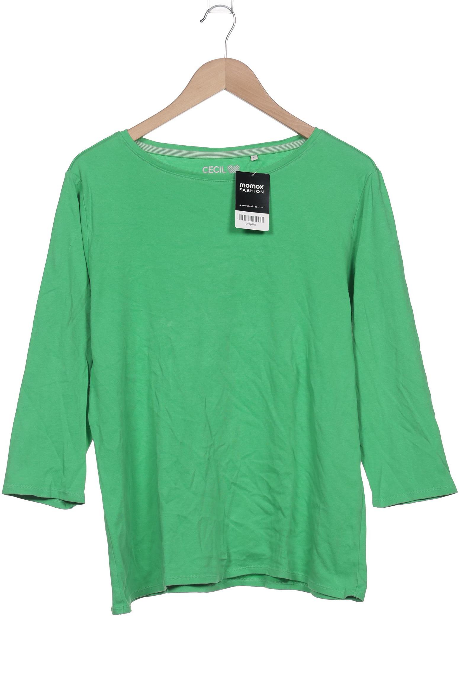 

Cecil Damen Langarmshirt, grün, Gr. 44
