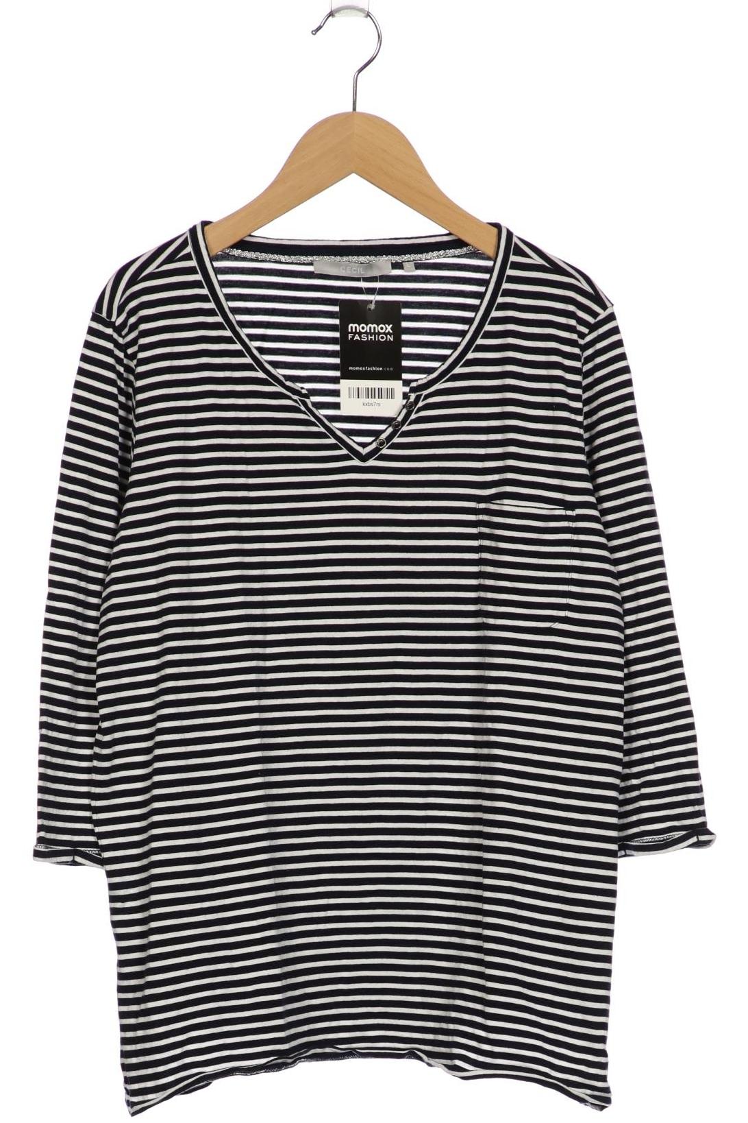 

Cecil Damen Langarmshirt, marineblau, Gr. 42
