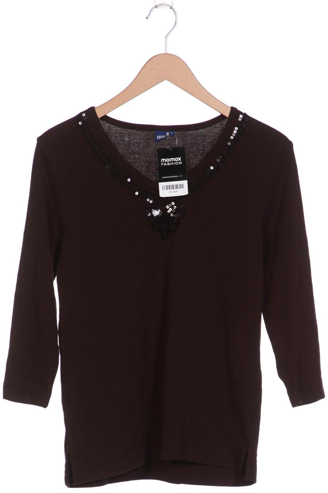 

CECIL Damen Langarmshirt, braun
