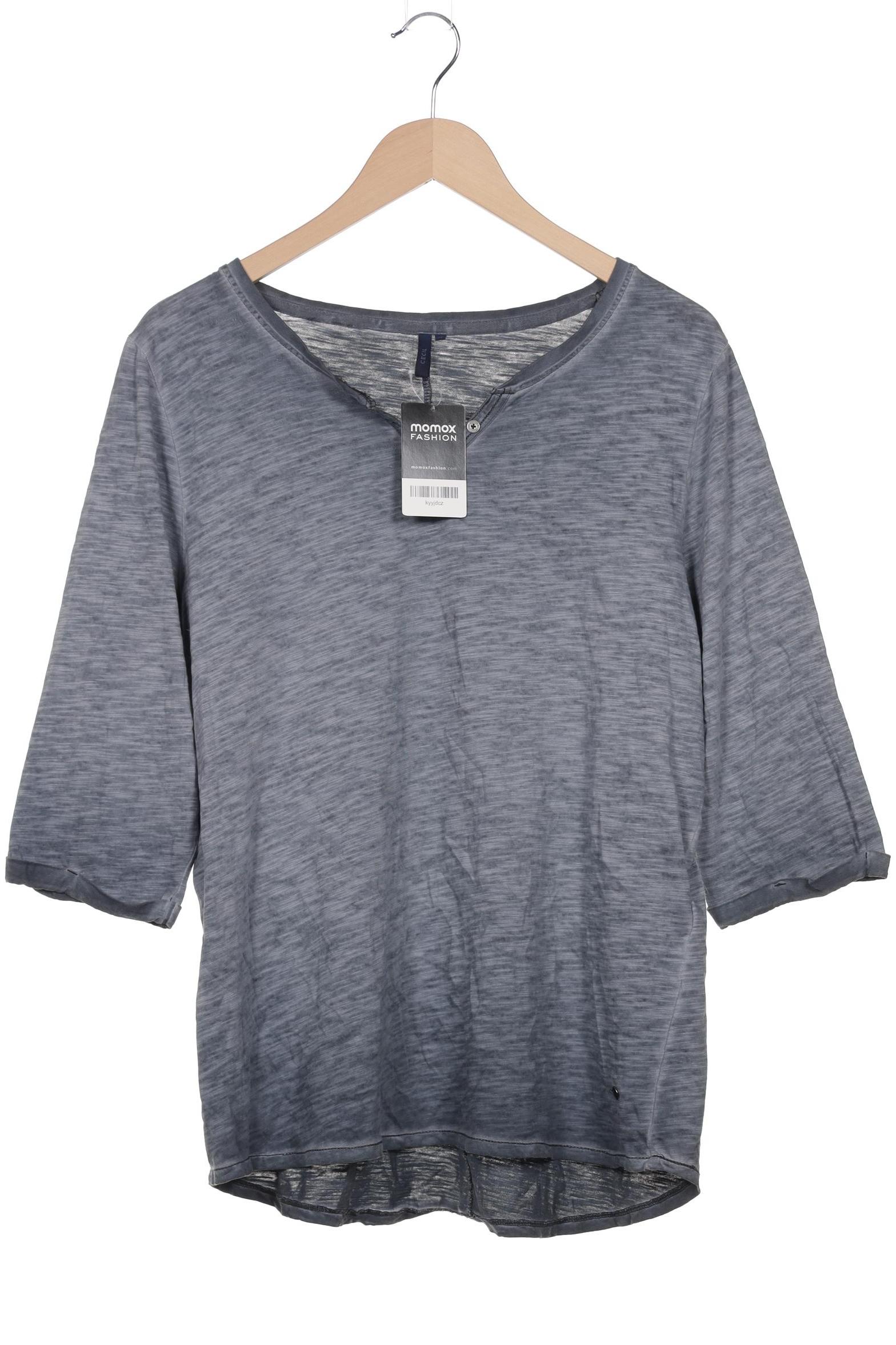 

Cecil Damen Langarmshirt, marineblau, Gr. 44