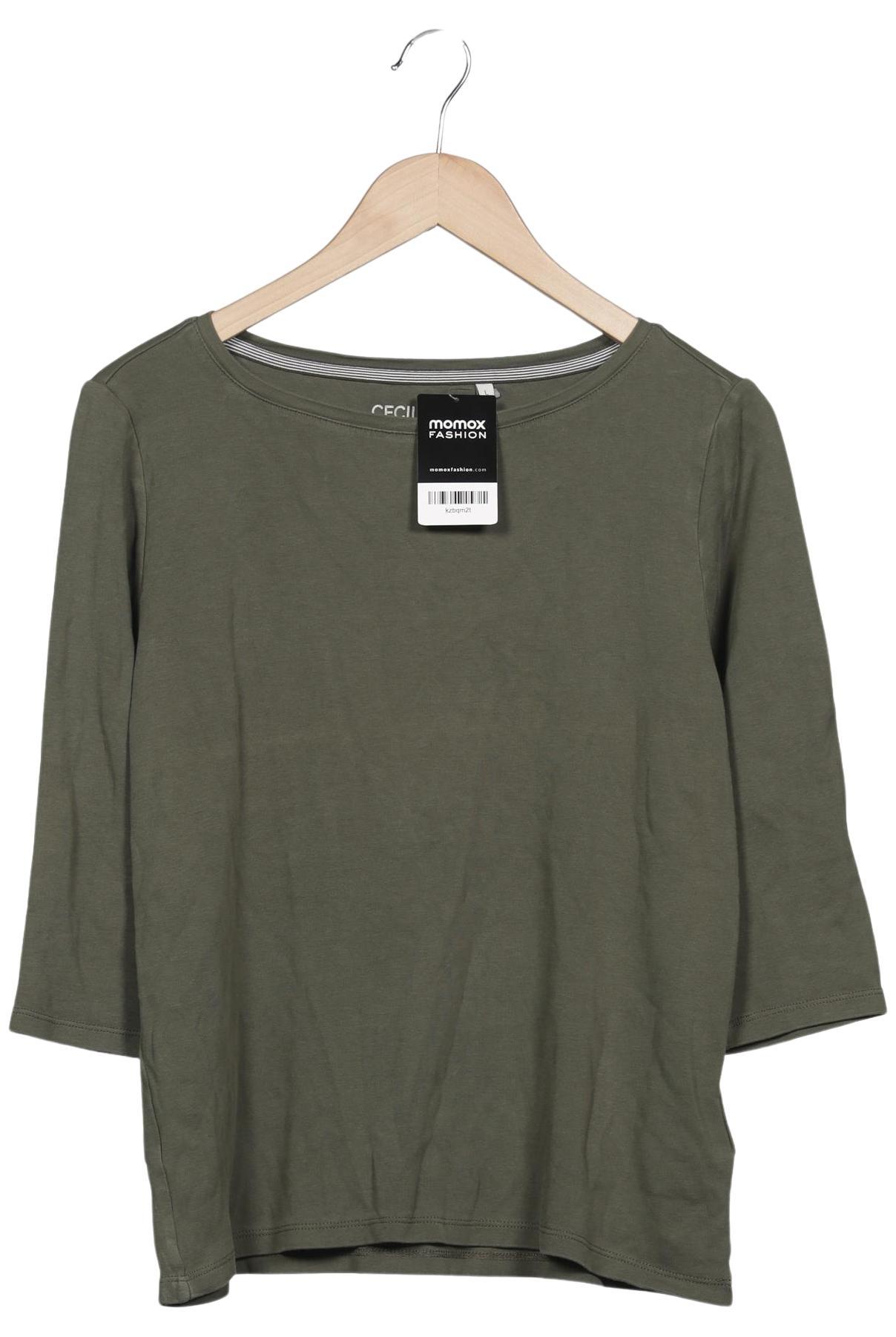

Cecil Damen Langarmshirt, grün, Gr. 42
