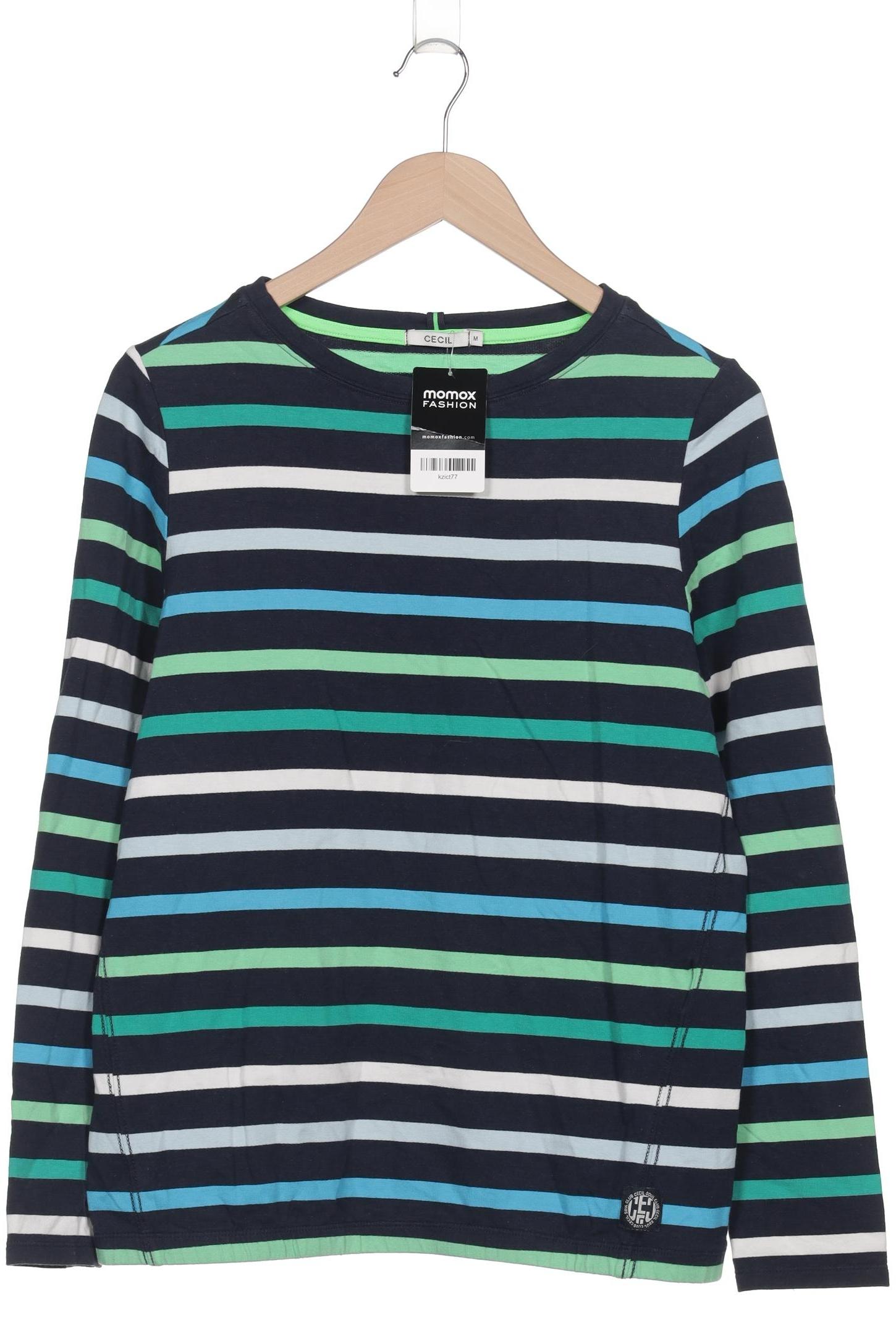 

Cecil Damen Langarmshirt, marineblau, Gr. 38