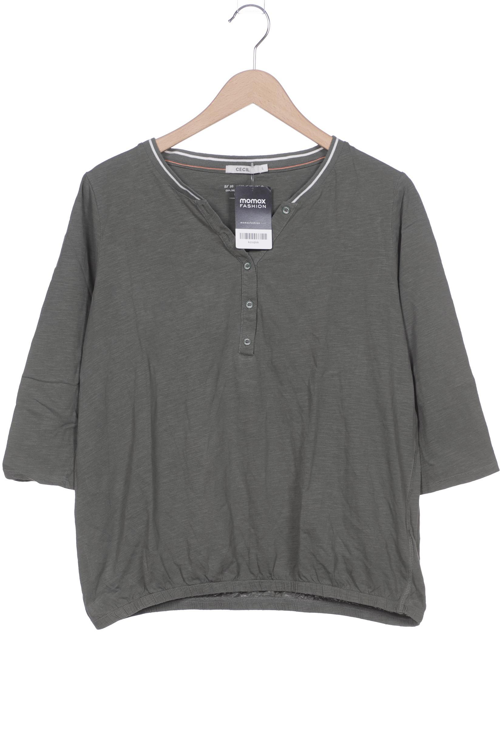 

CECIL Damen Langarmshirt, grün