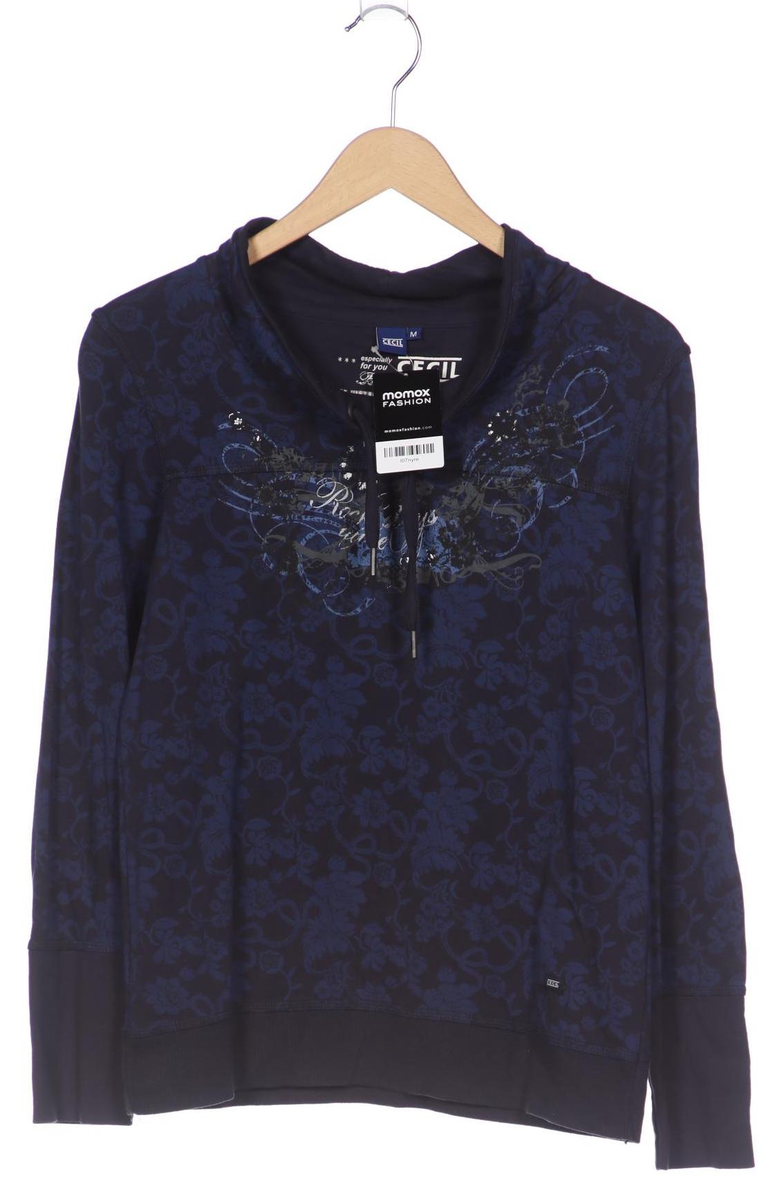 

CECIL Damen Langarmshirt, marineblau