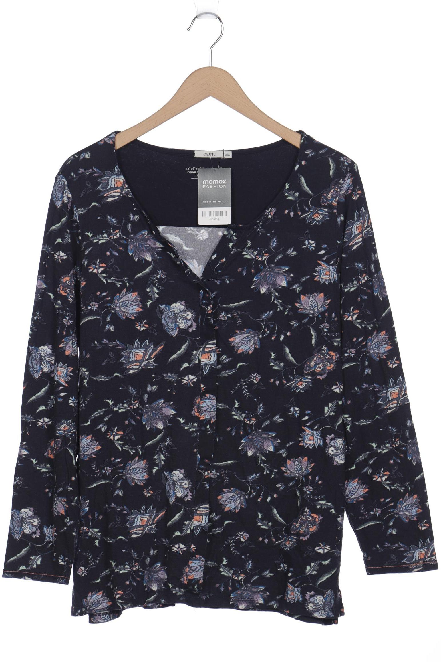 

CECIL Damen Langarmshirt, marineblau