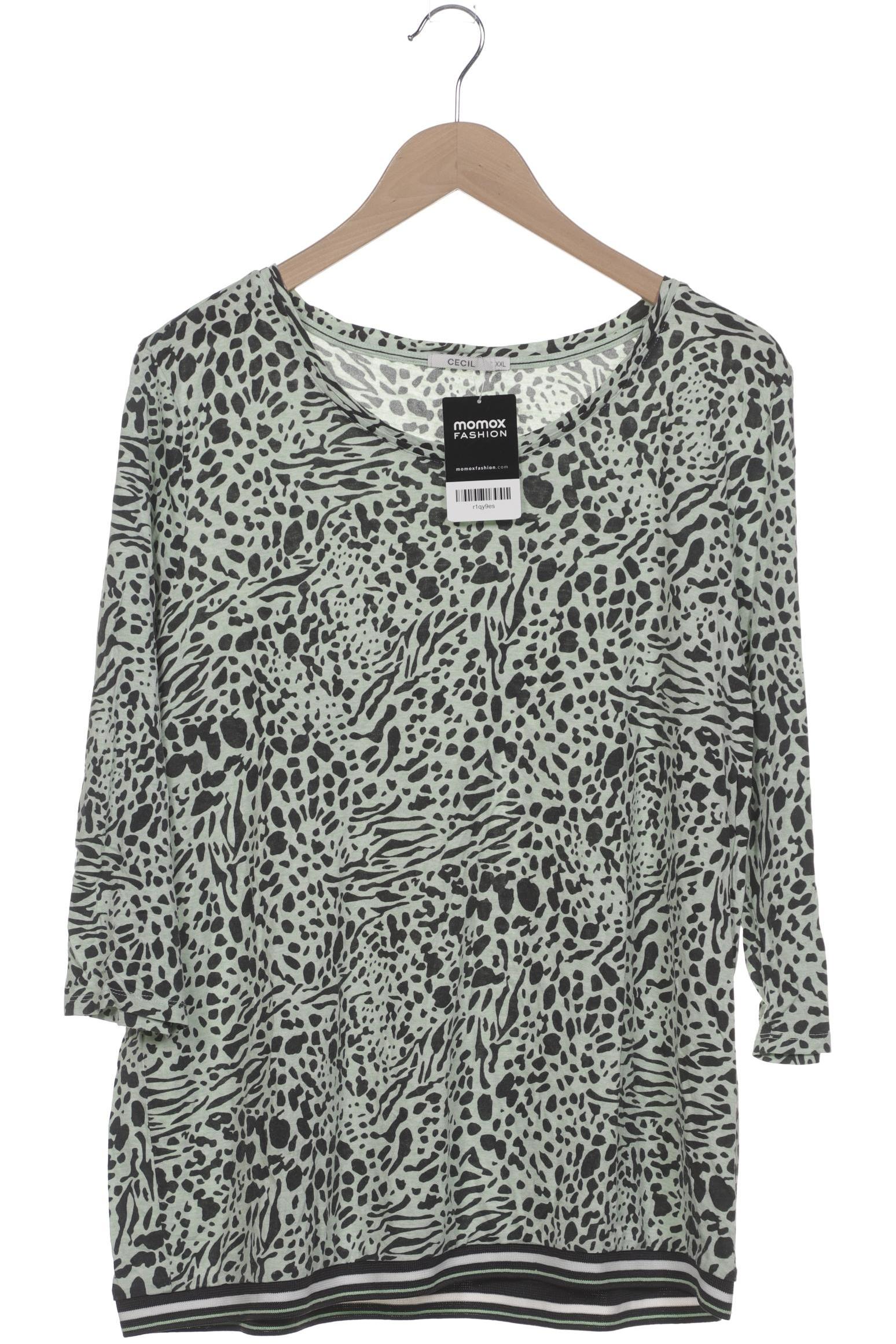 

Cecil Damen Langarmshirt, hellgrün, Gr. 46