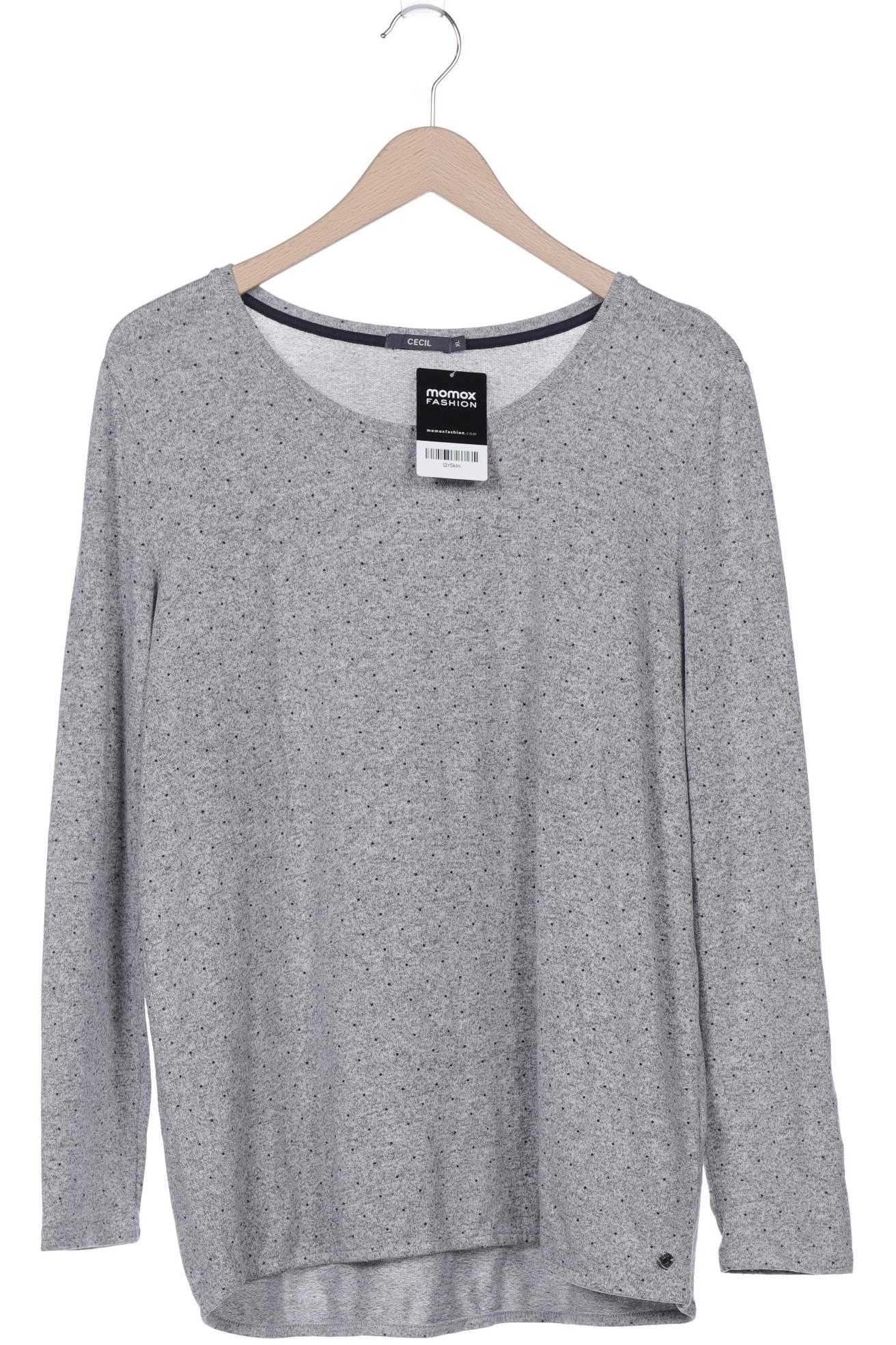 

Cecil Damen Langarmshirt, grau, Gr. 44