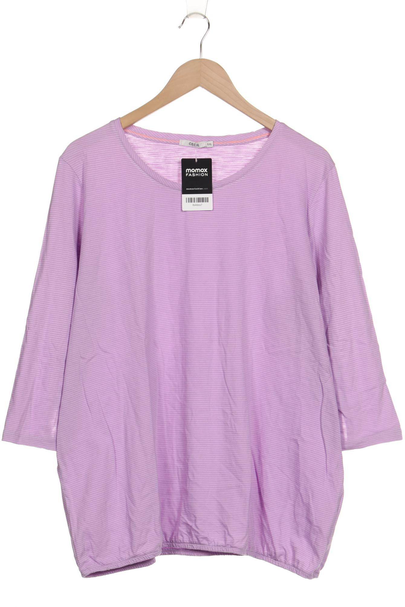 

Cecil Damen Langarmshirt, flieder, Gr. 46