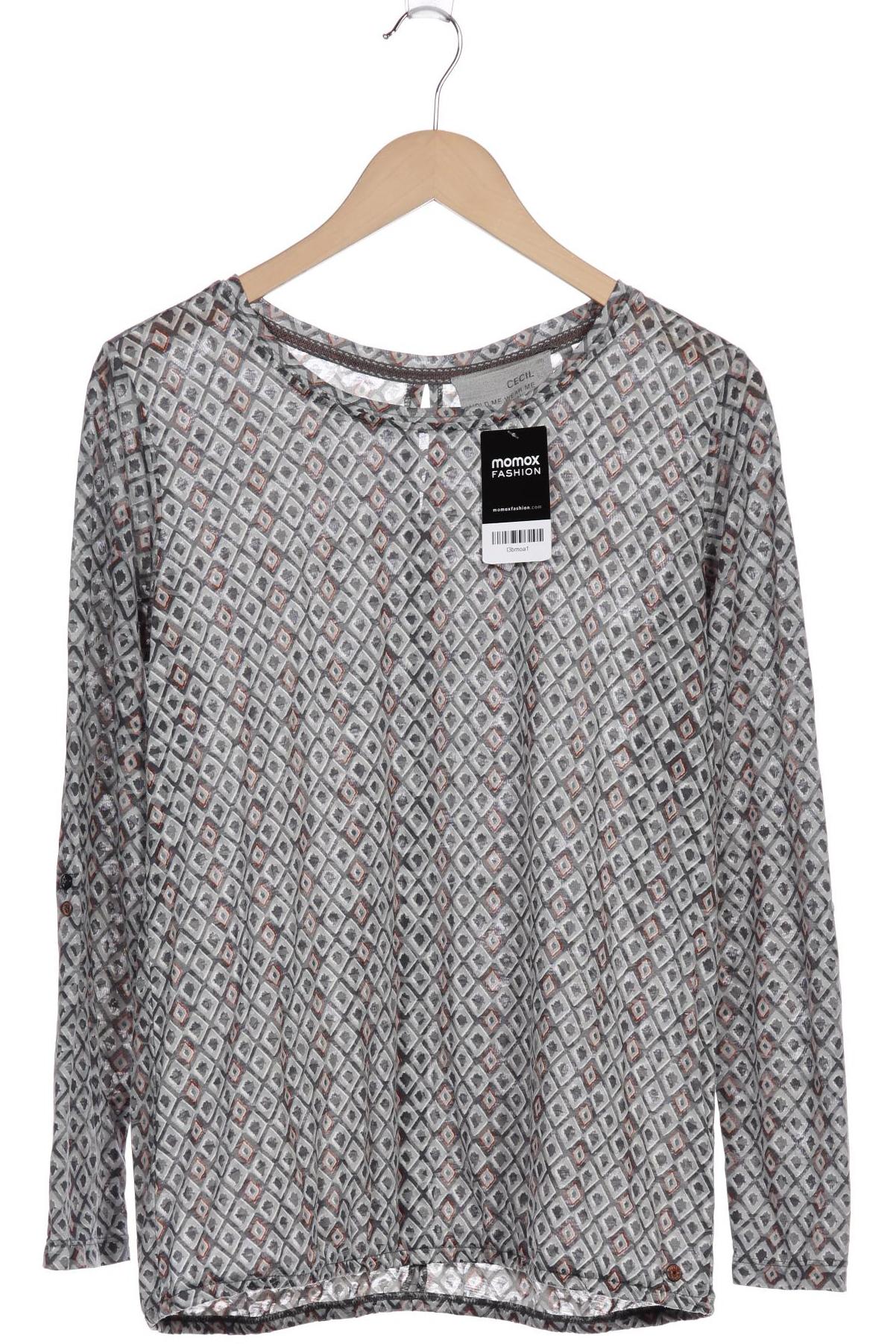 

CECIL Damen Langarmshirt, grau