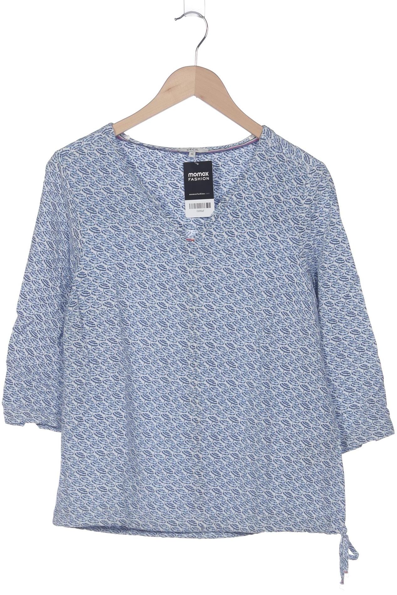 

Cecil Damen Langarmshirt, blau, Gr. 38