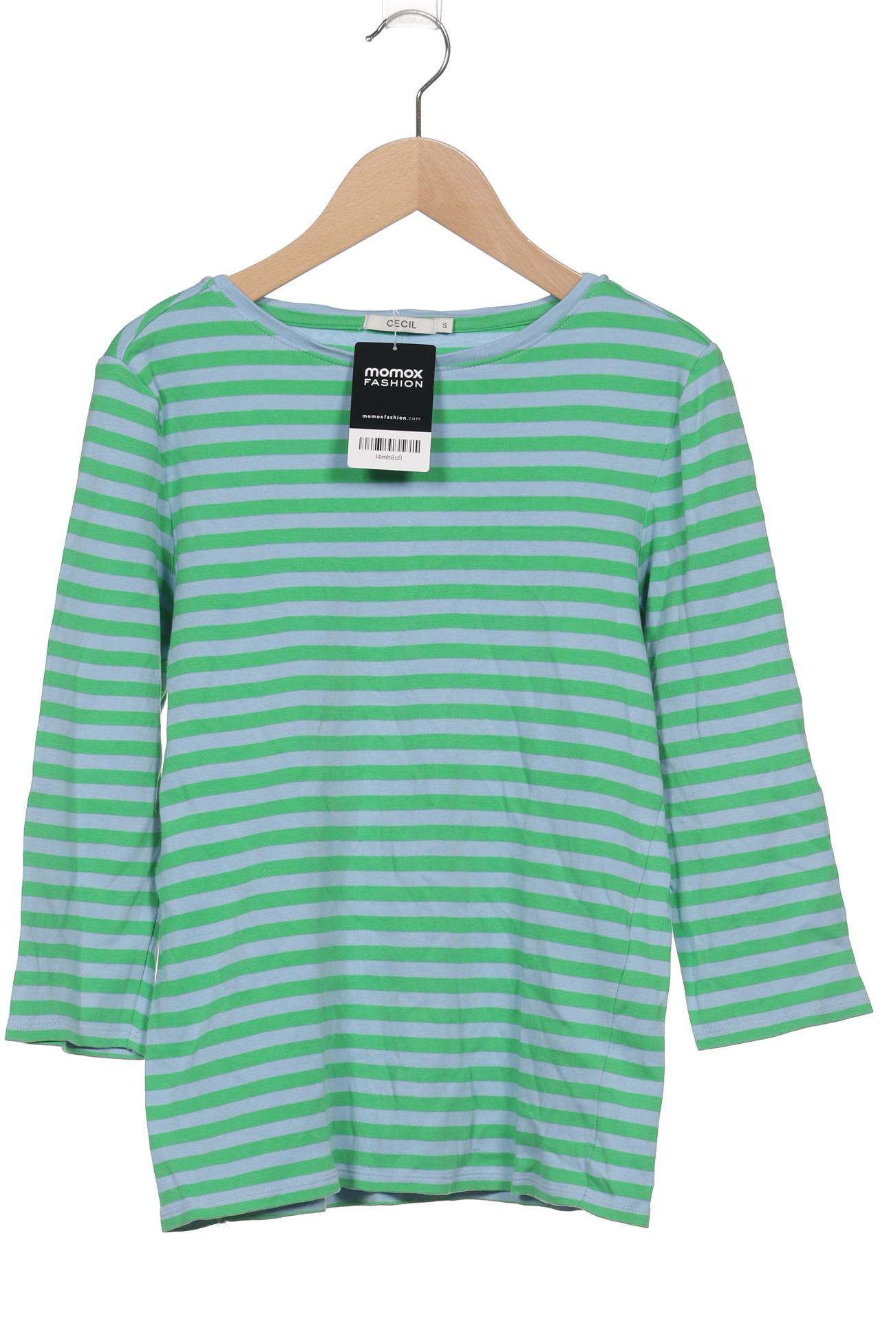 

Cecil Damen Langarmshirt, grün, Gr. 36