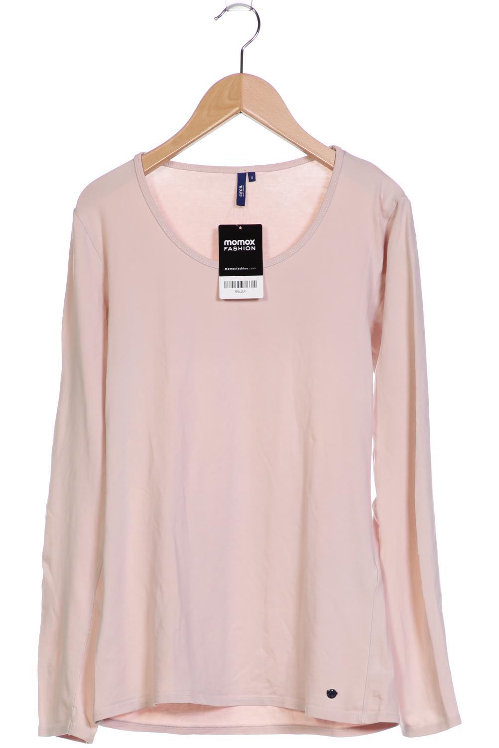 

Cecil Damen Langarmshirt, pink, Gr. 36