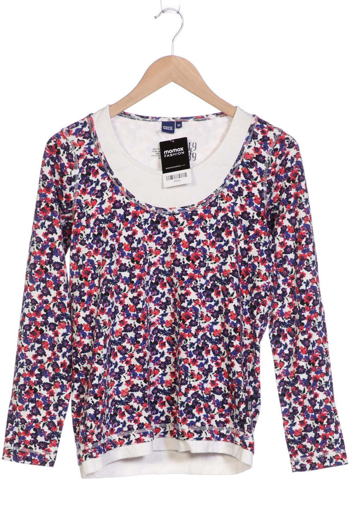 

CECIL Damen Langarmshirt, blau