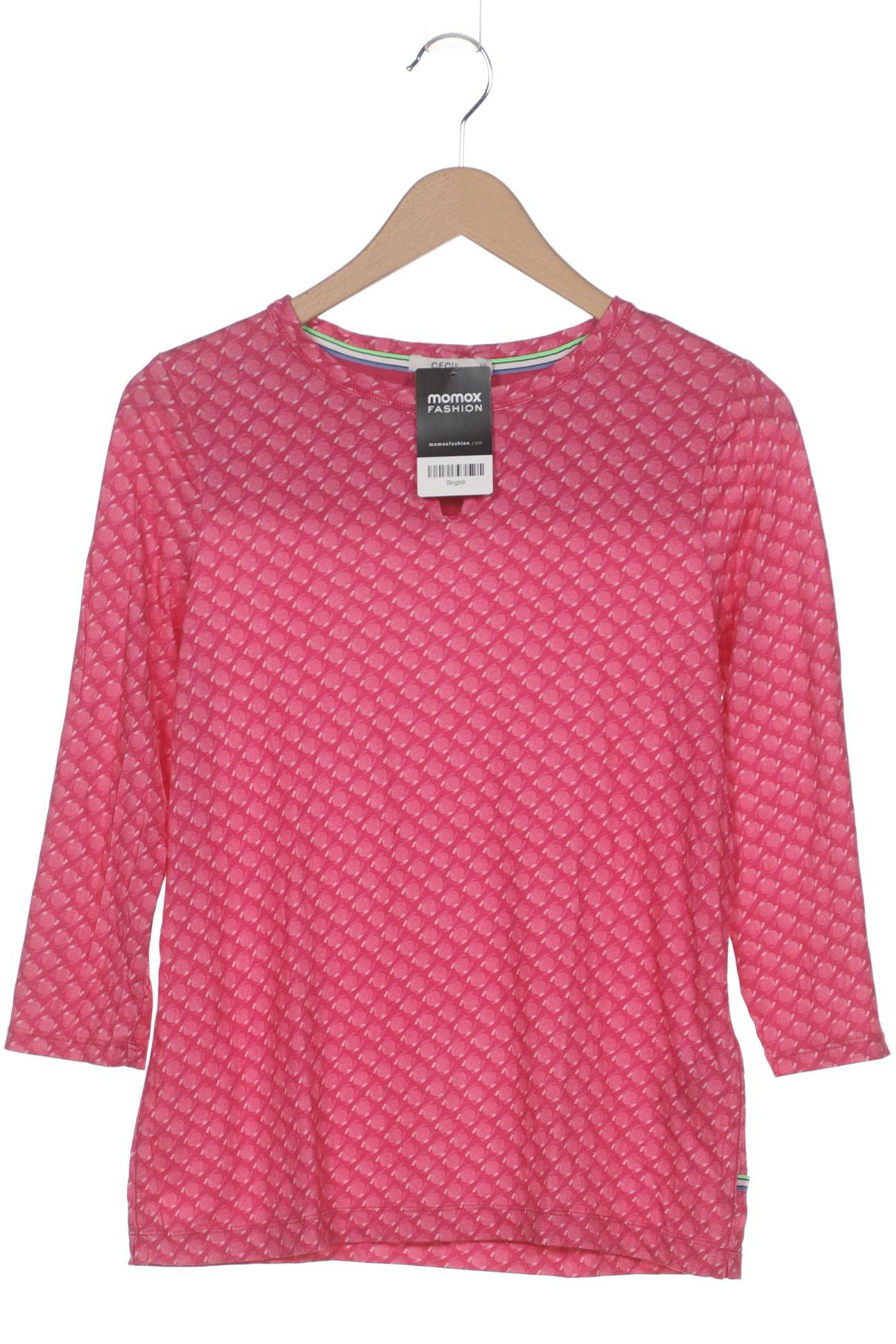 

Cecil Damen Langarmshirt, pink, Gr. 34