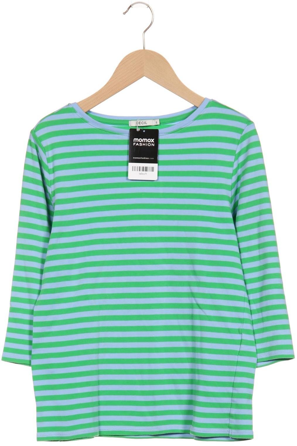 

Cecil Damen Langarmshirt, grün, Gr. 36