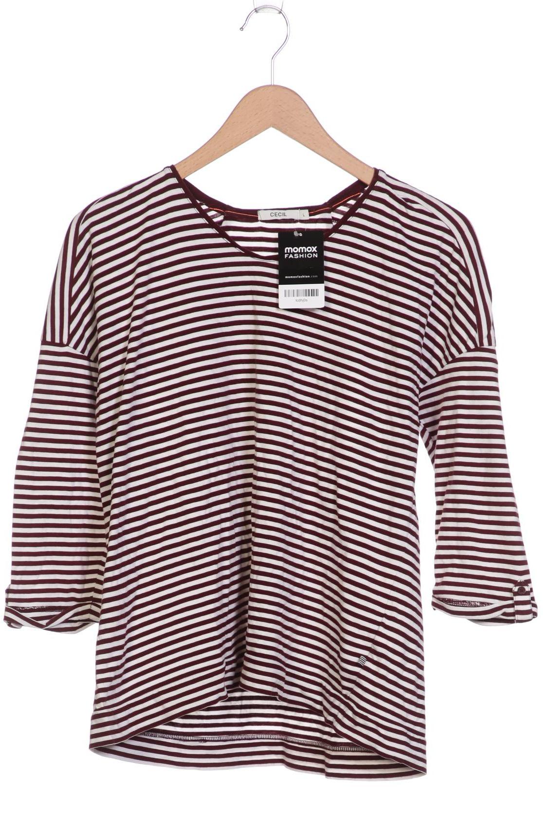 

CECIL Damen Langarmshirt, weiß
