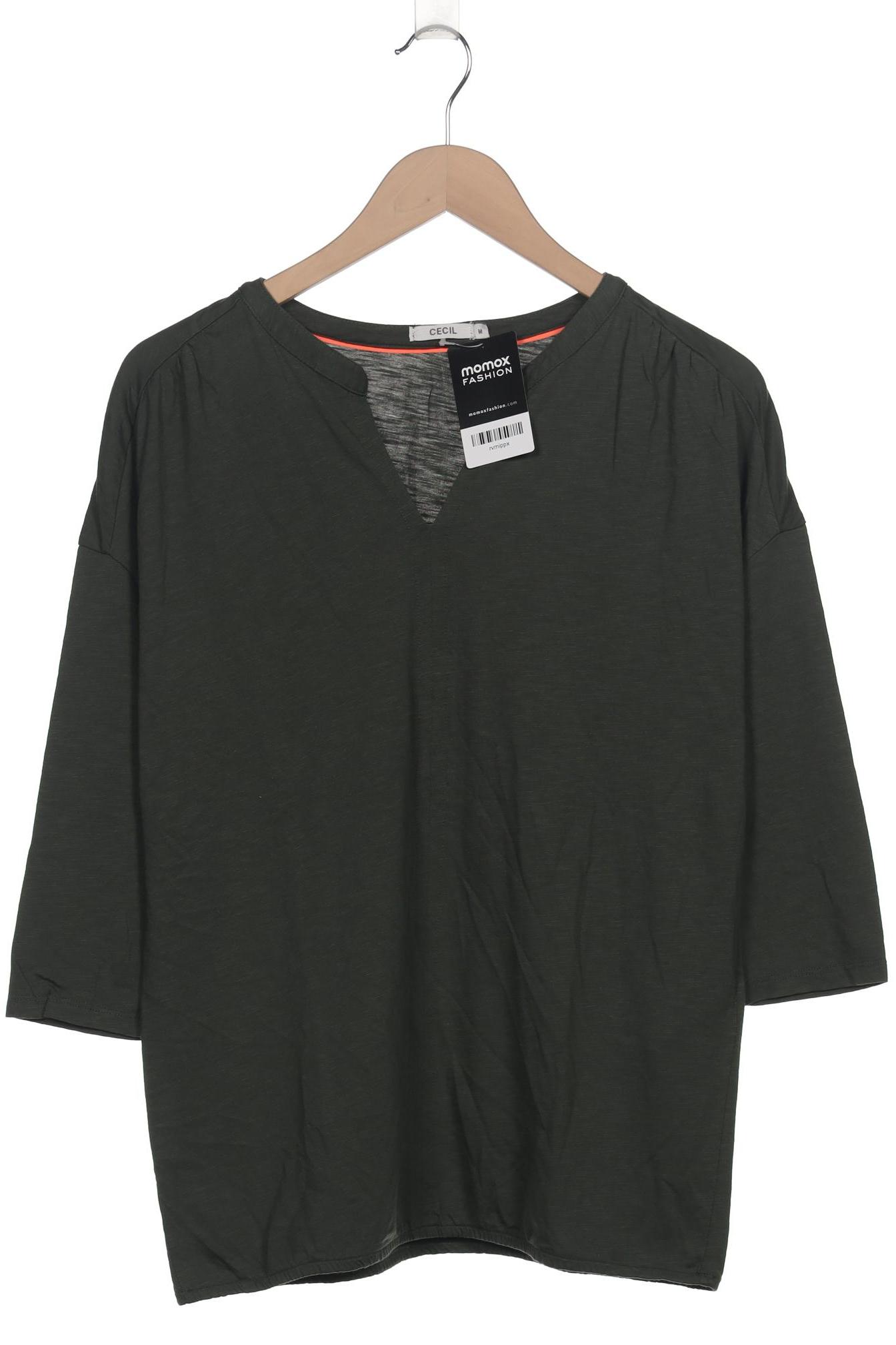 

Cecil Damen Langarmshirt, grün, Gr. 38
