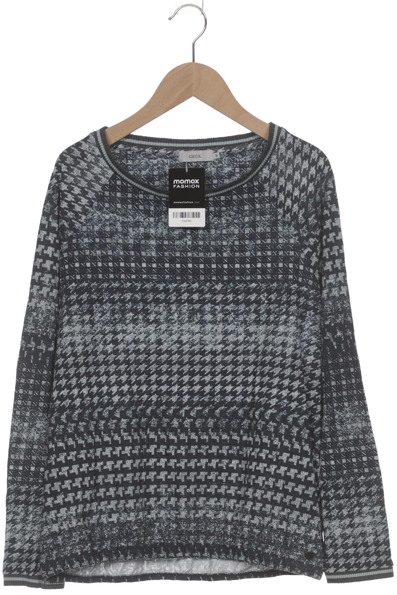 

Cecil Damen Langarmshirt, marineblau, Gr. 38