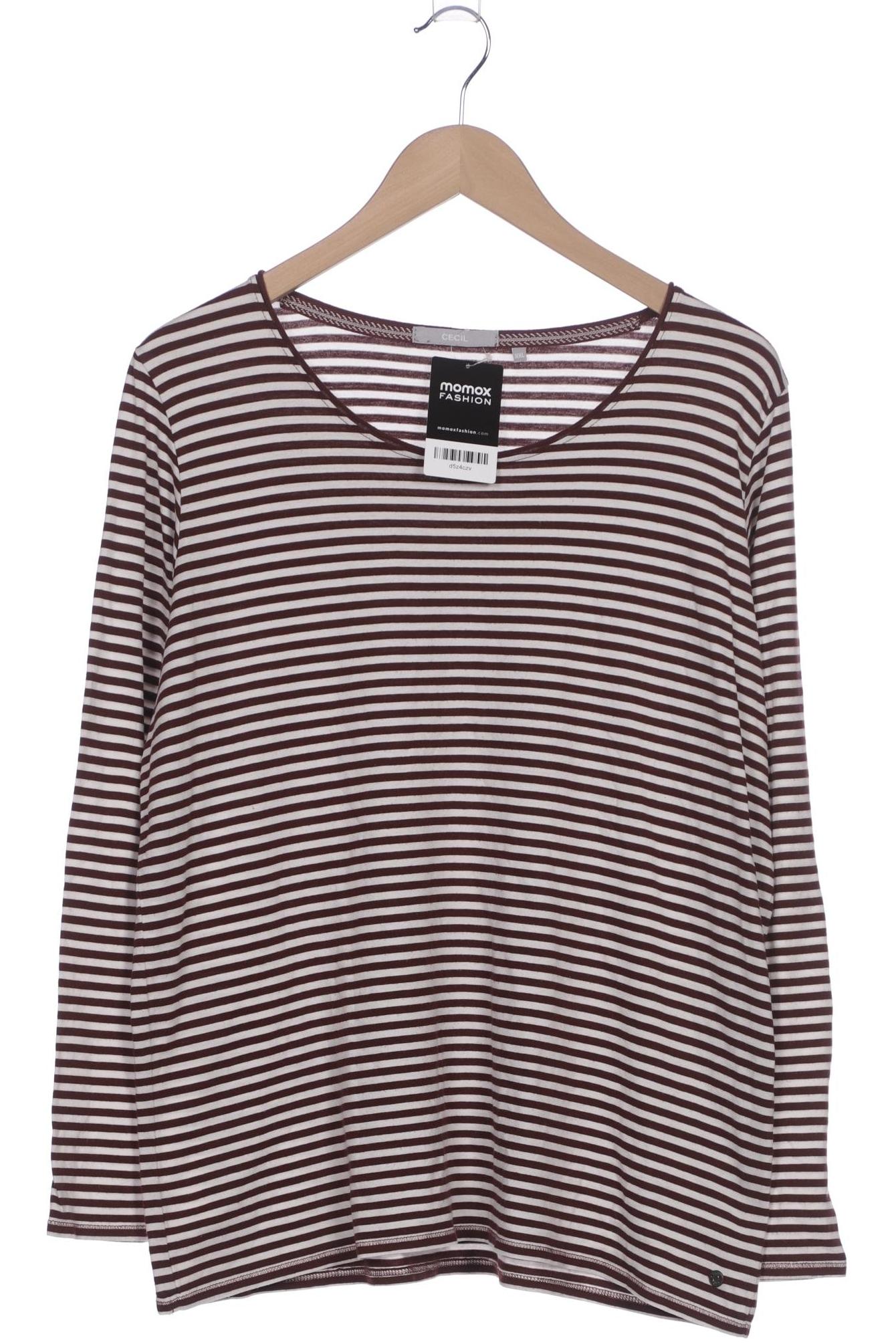 

Cecil Damen Langarmshirt, bordeaux, Gr. 46