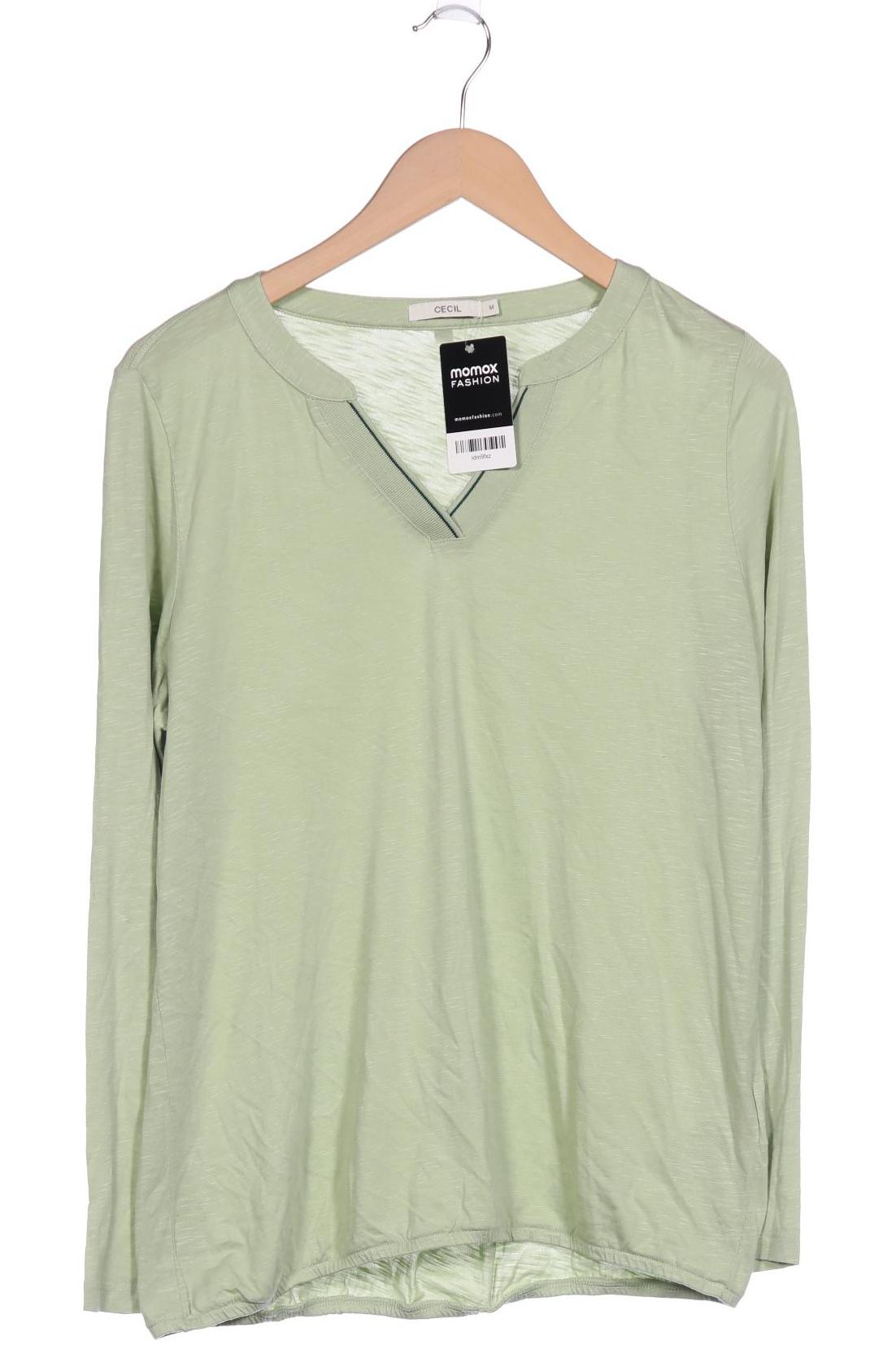 

CECIL Damen Langarmshirt, hellgrün