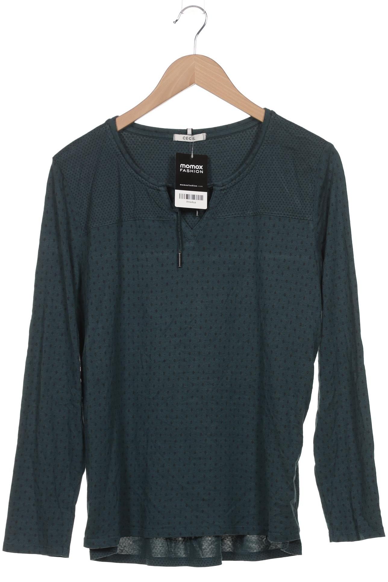 

Cecil Damen Langarmshirt, marineblau, Gr. 48