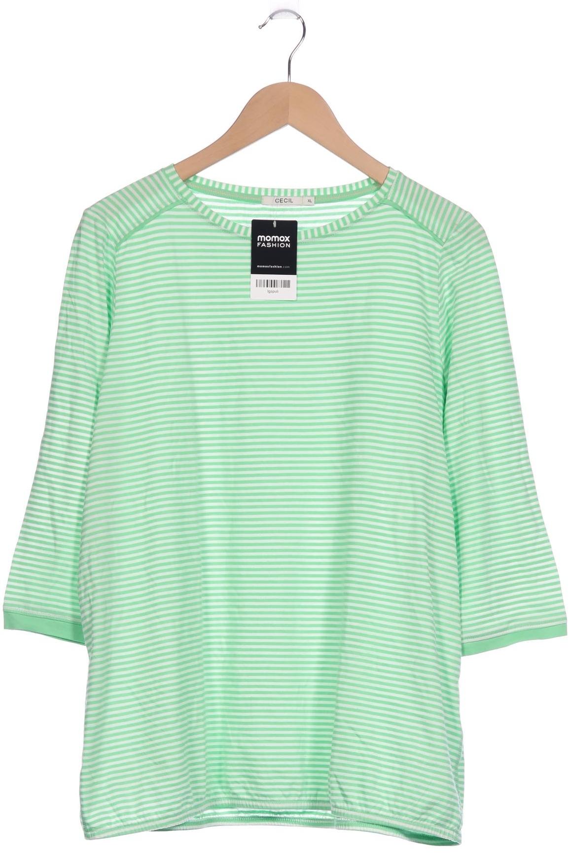 

Cecil Damen Langarmshirt, grün, Gr. 44