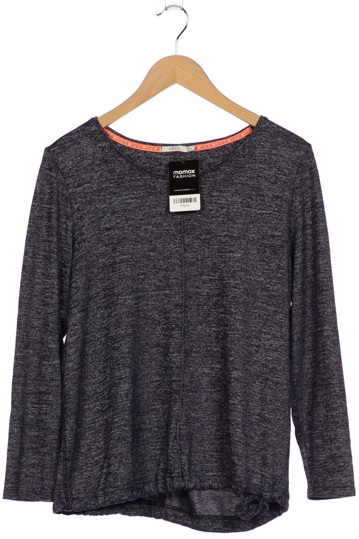 

Cecil Damen Langarmshirt, marineblau, Gr. 42